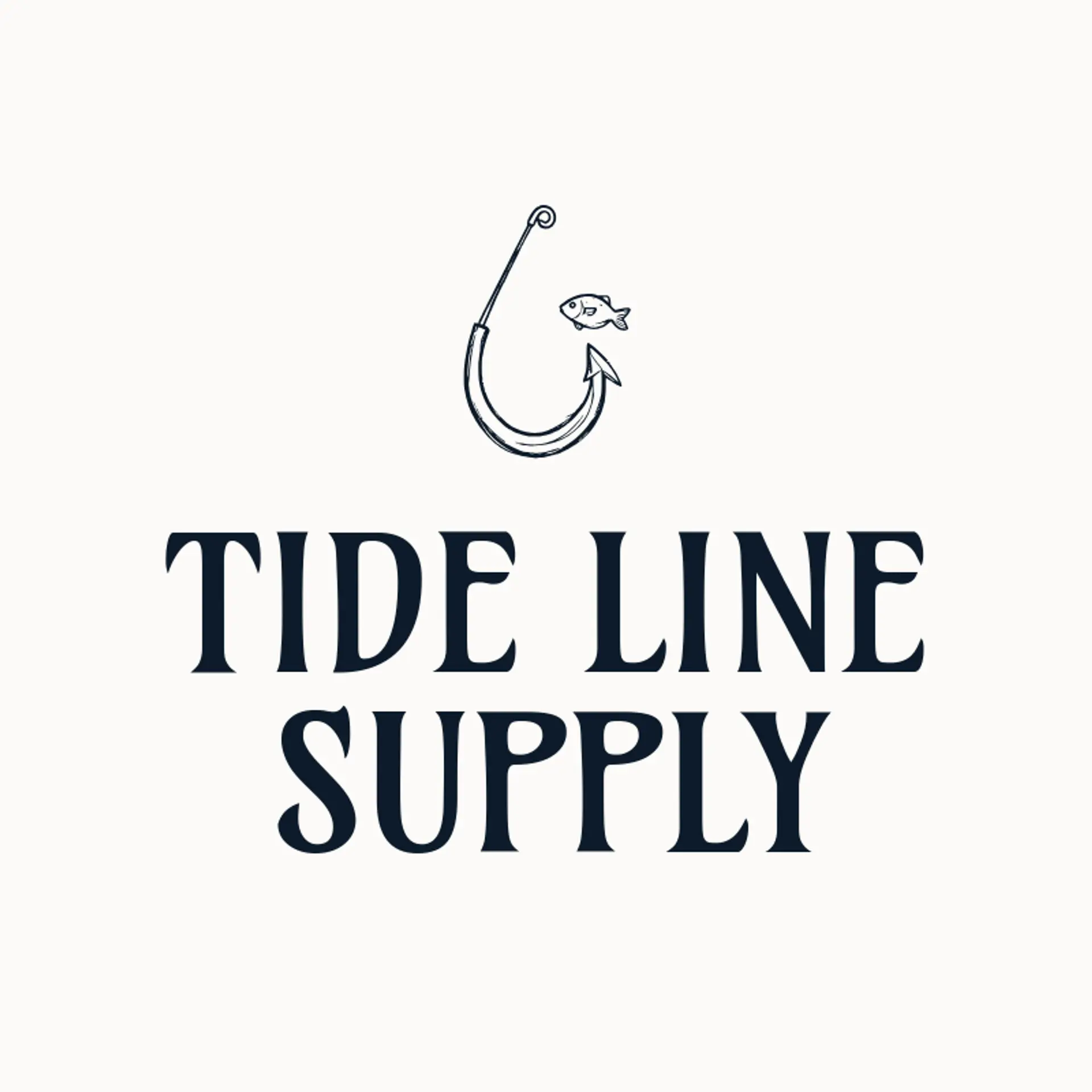 Tide Line Supply logo for fishing