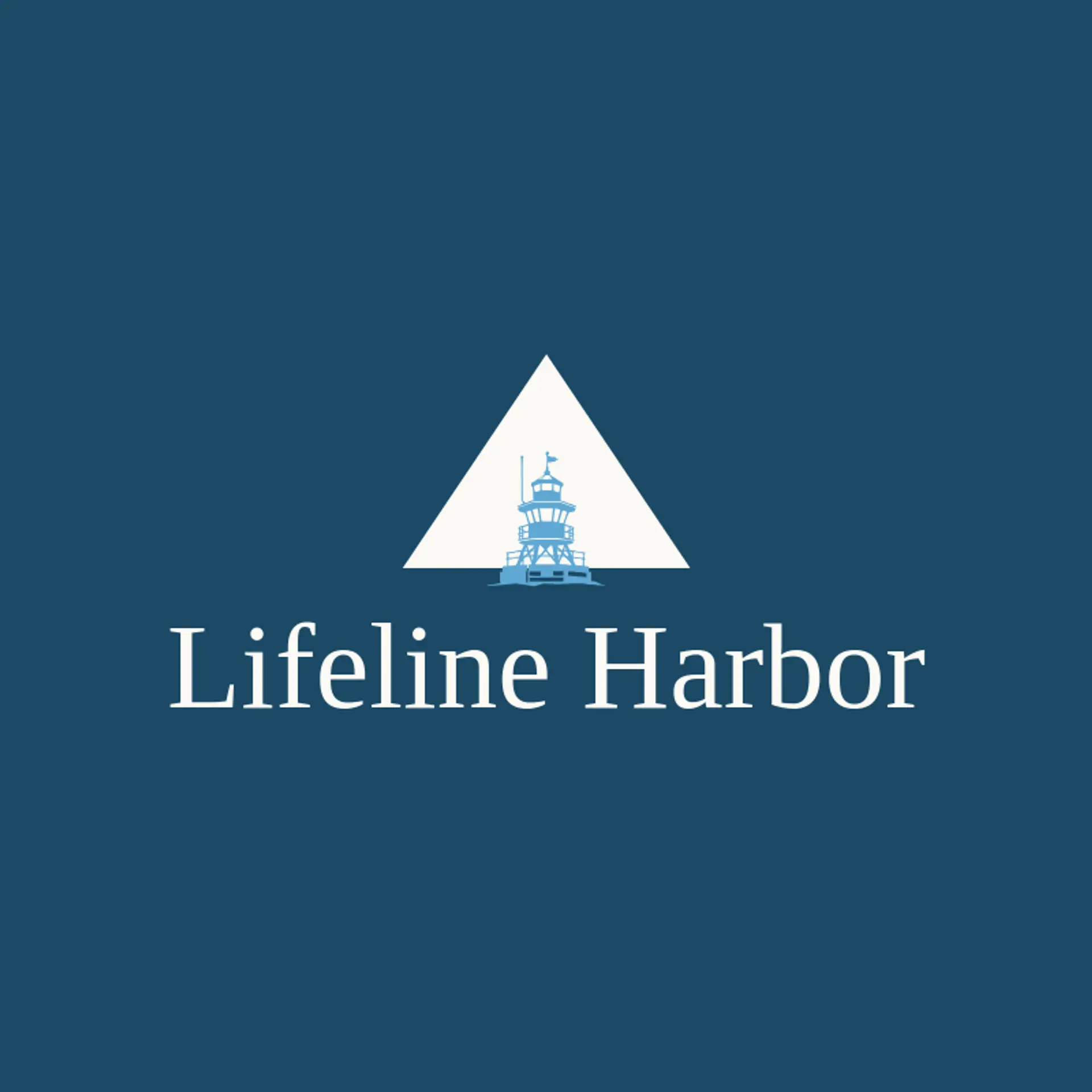 Lifeline Harbor logo for coast guard