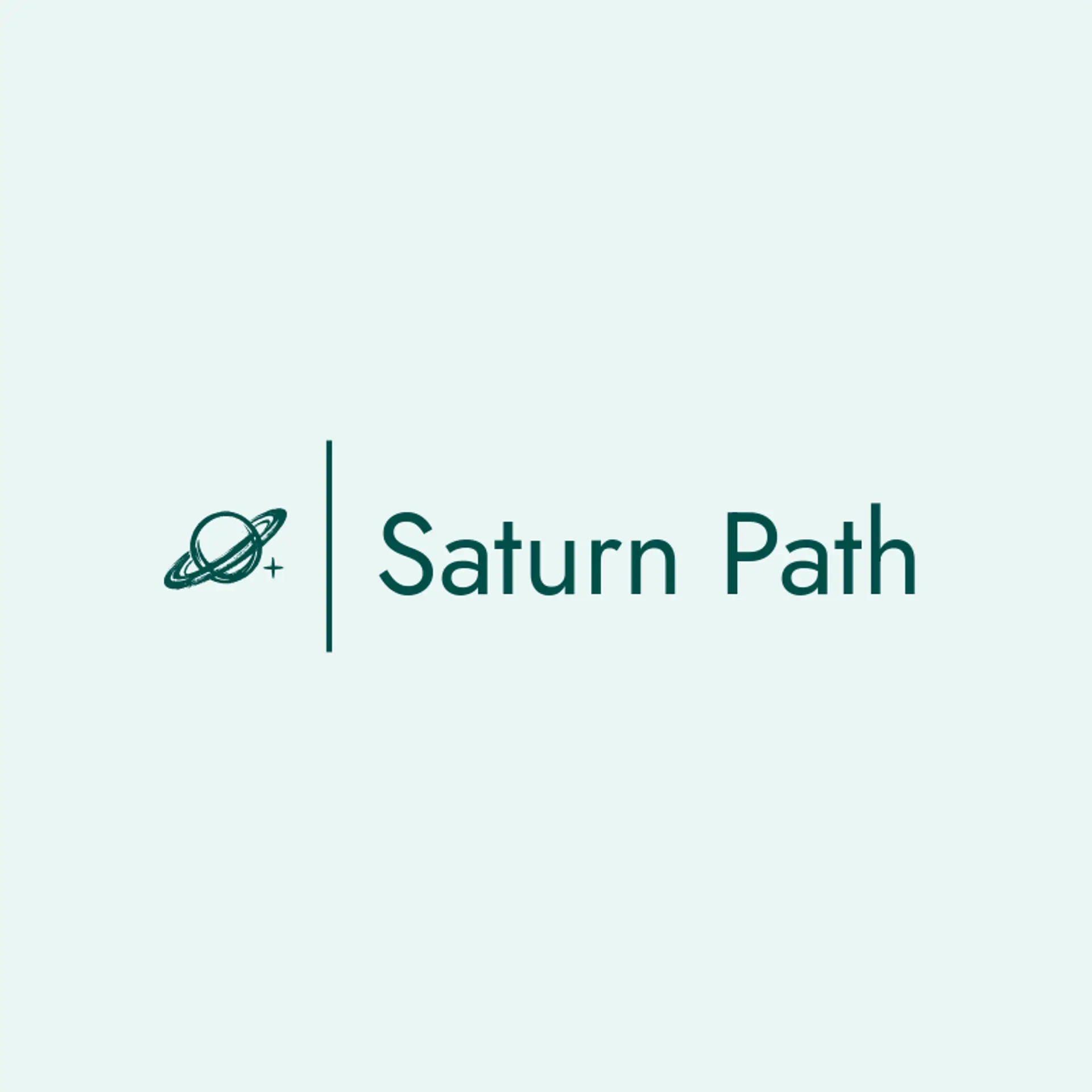 Saturn Path logo for space