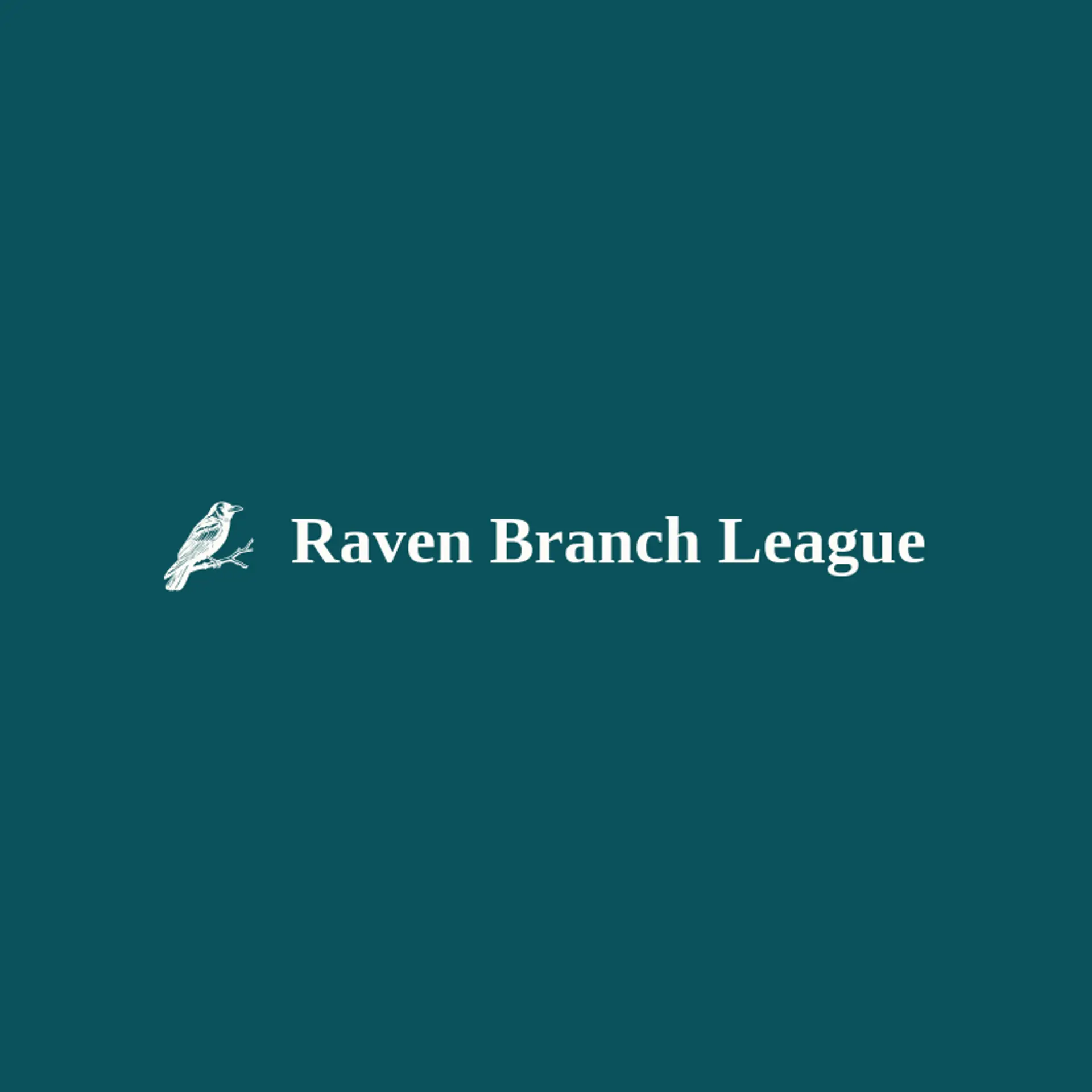 Raven Branch League logo for raven