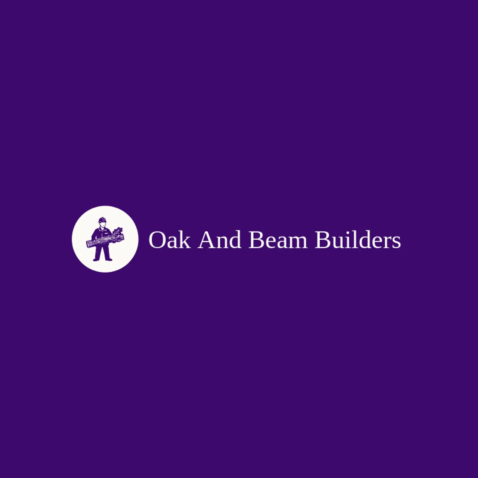 Oak and Beam Builders logo for general contractor
