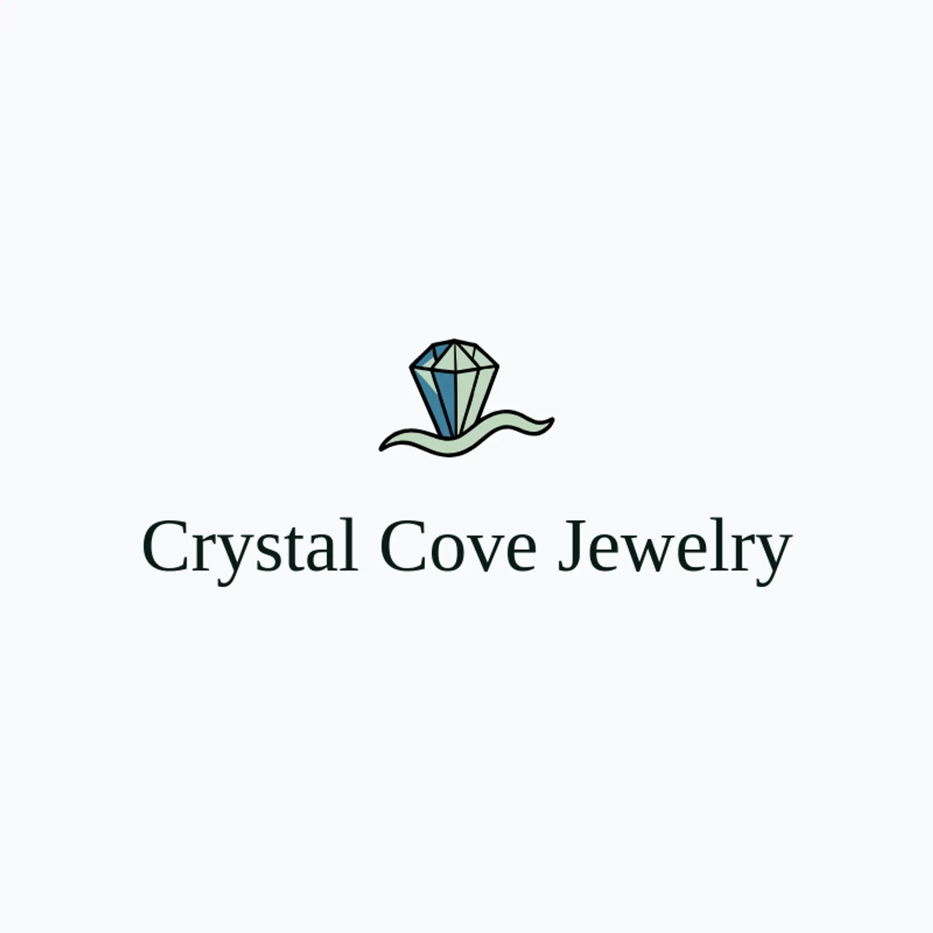 Crystal Cove Jewelry logo for crystal