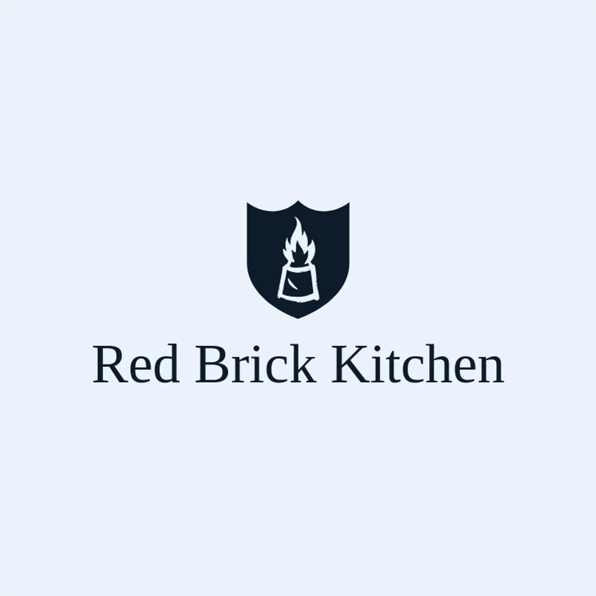 Red Brick Kitchen logo for apron