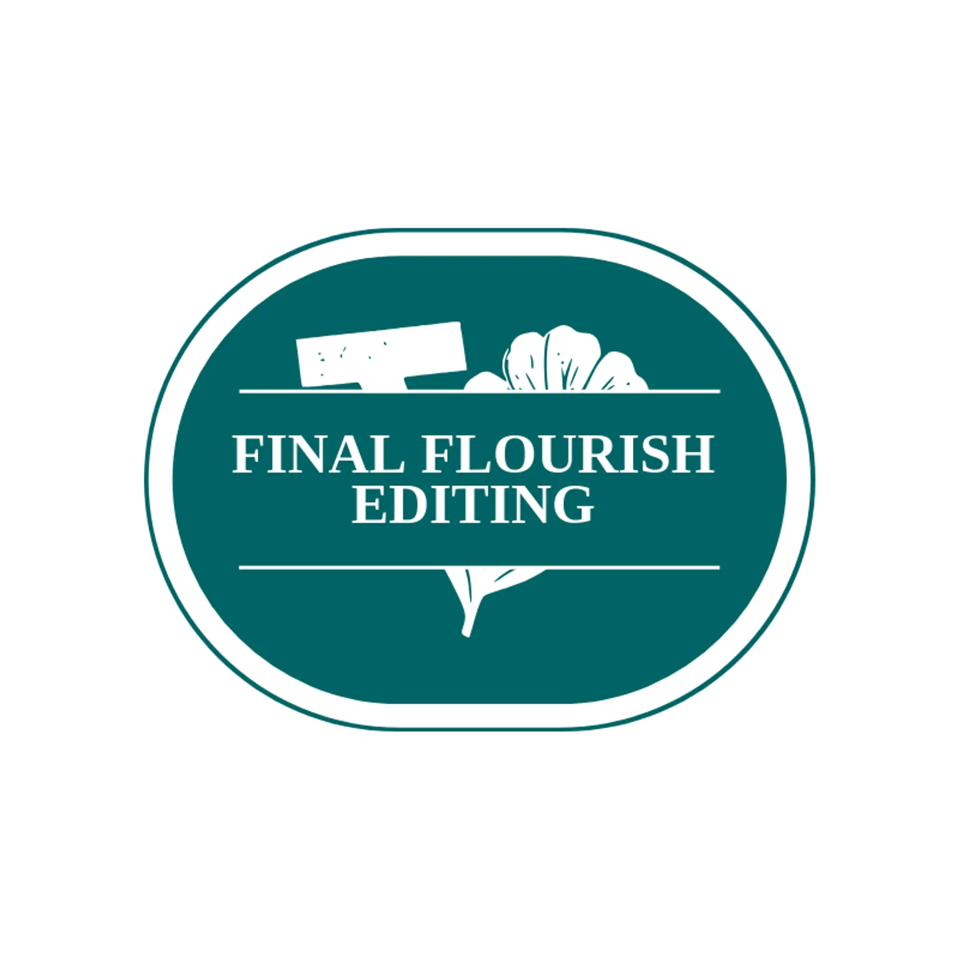 Final Flourish Editing logo for editor