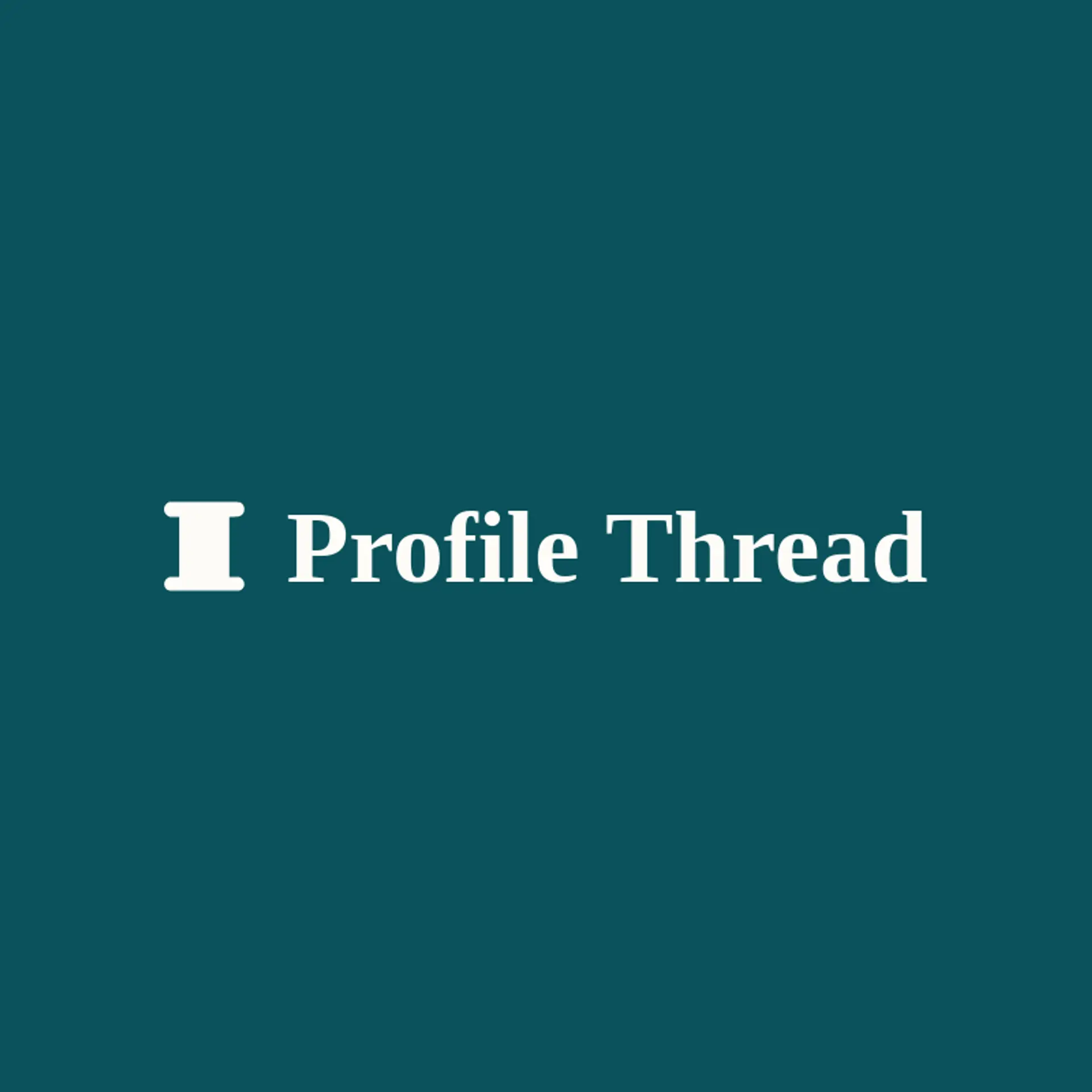 Profile Thread logo for profile