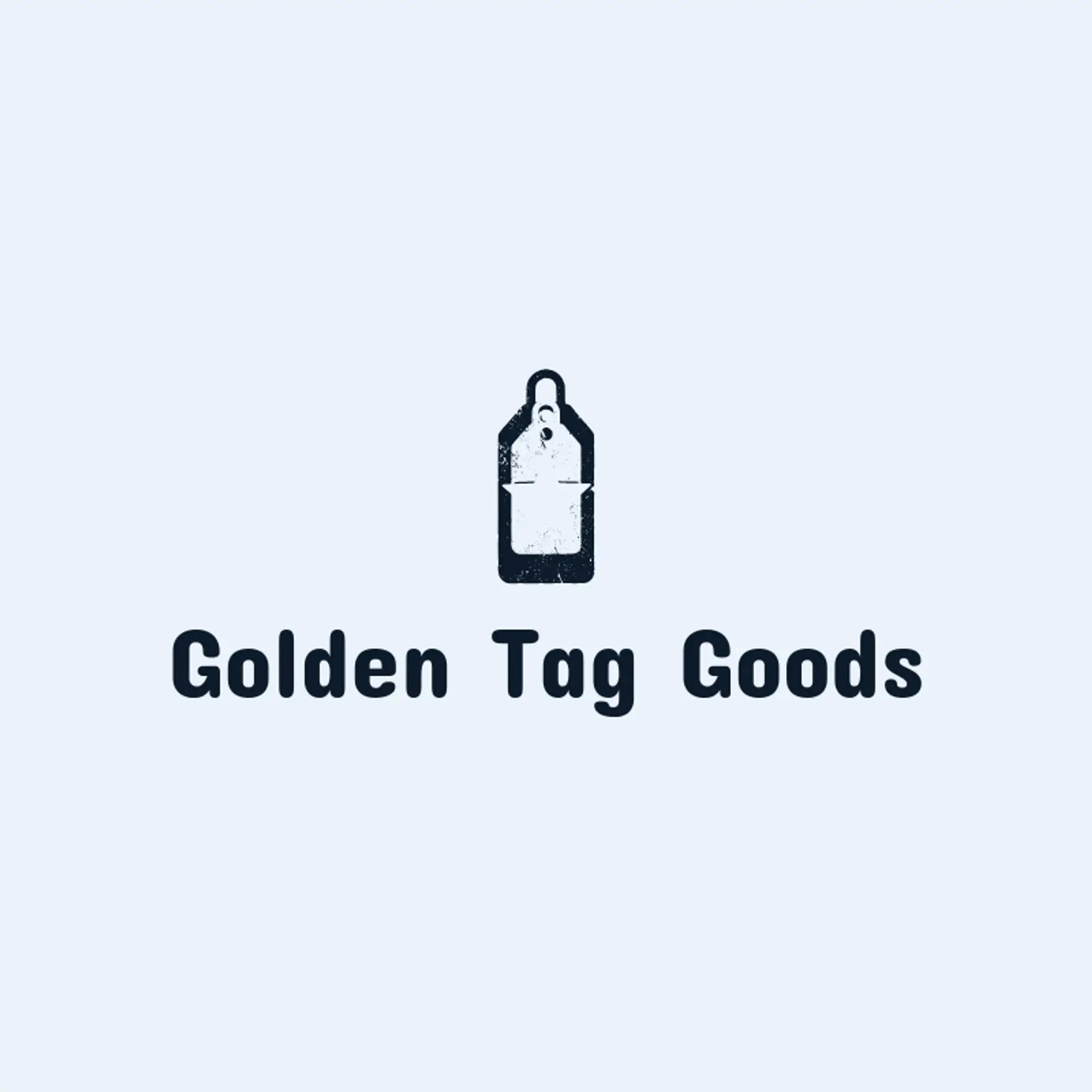 Golden Tag Goods logo for bag