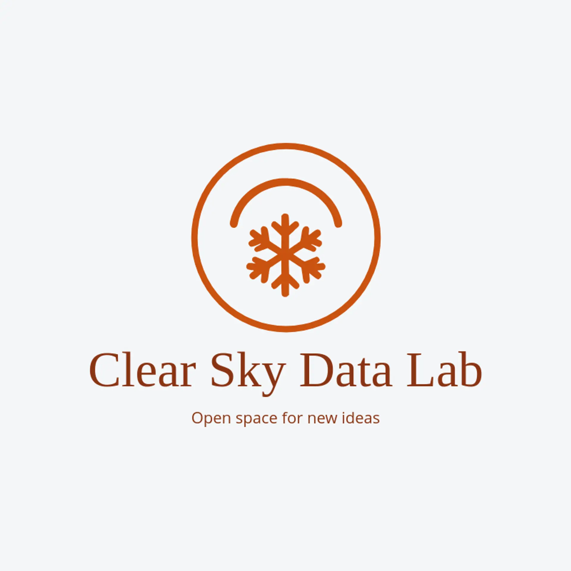 Clear Sky Data Lab logo for snowflake