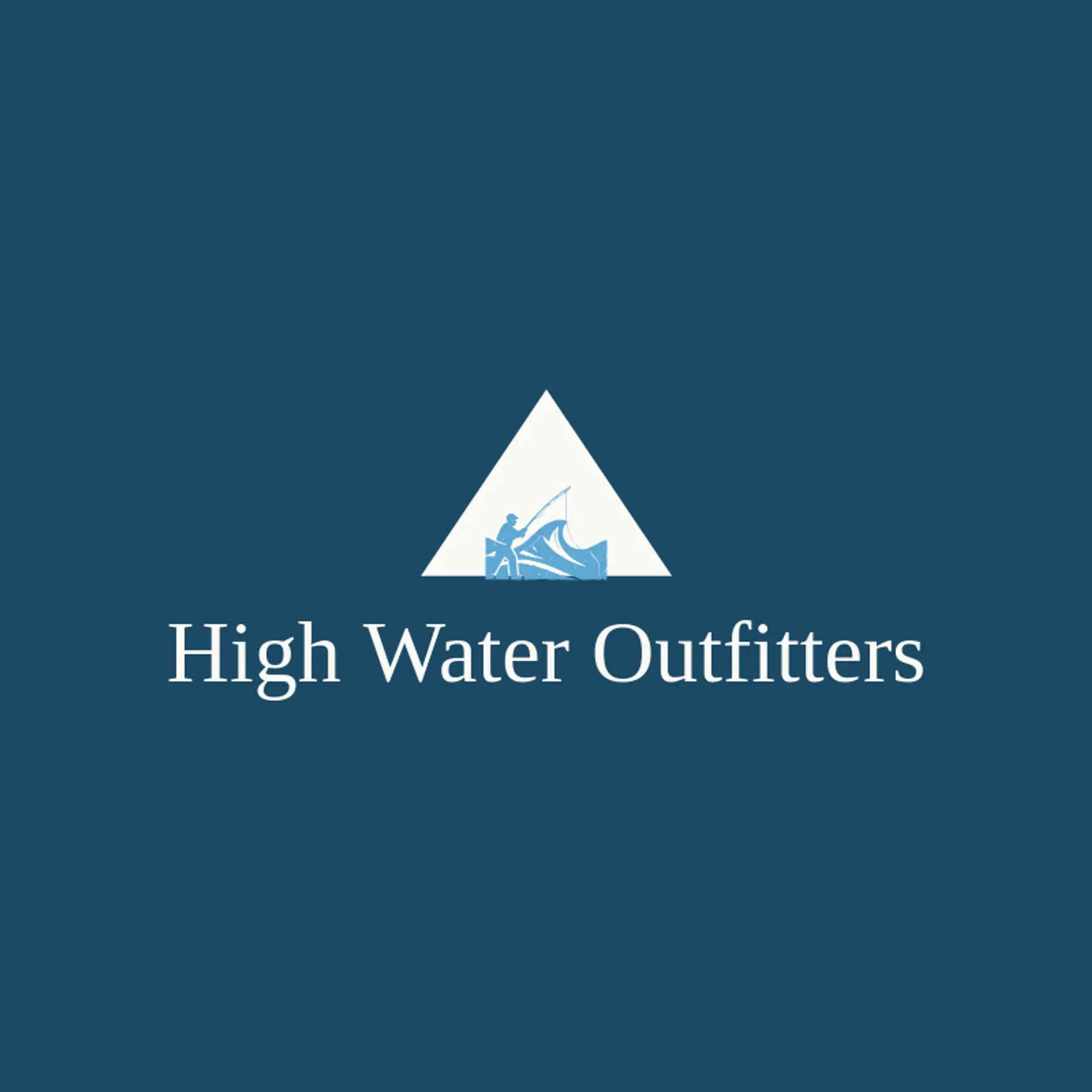High Water Outfitters logo for fly fishing
