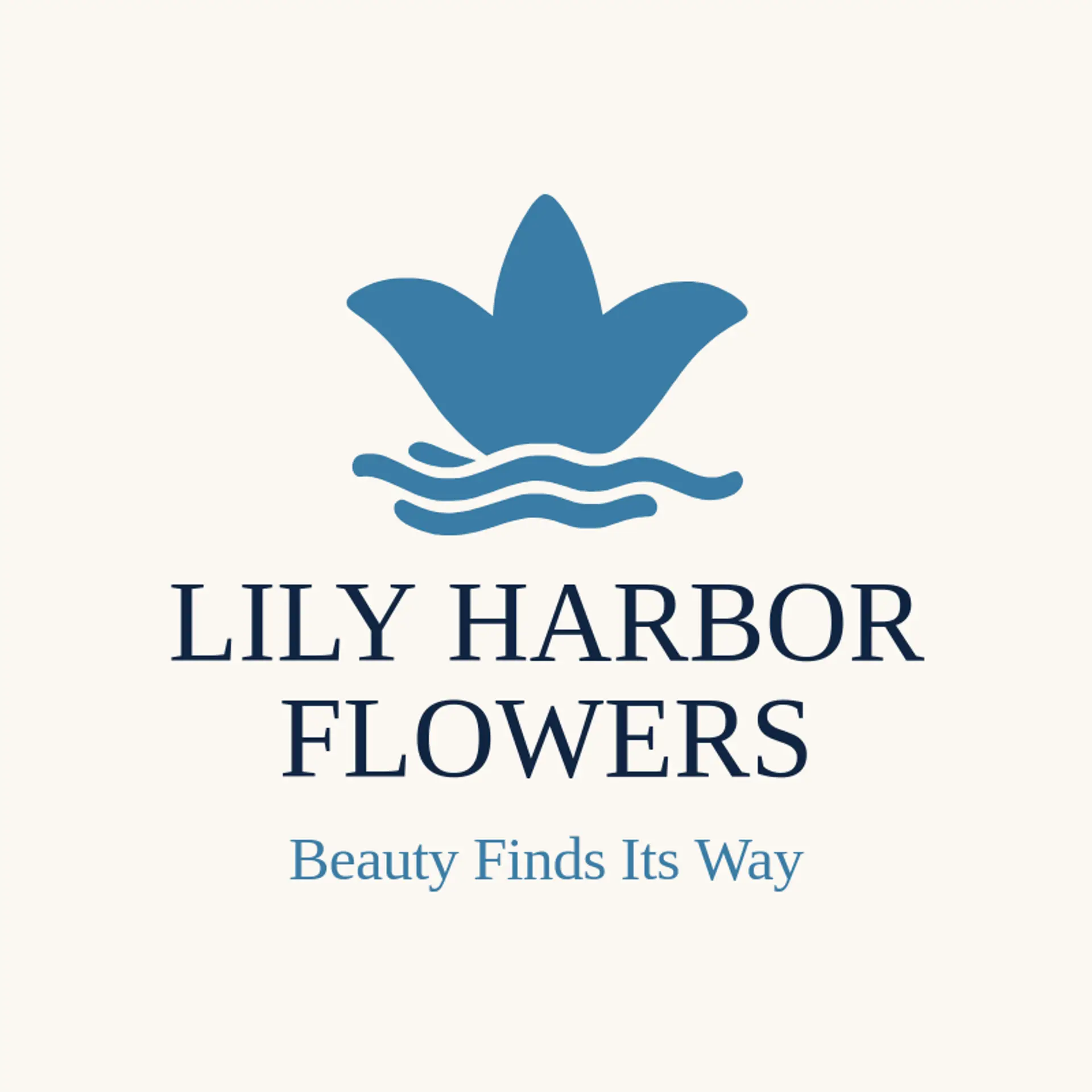 Lily Harbor Flowers logo for lily