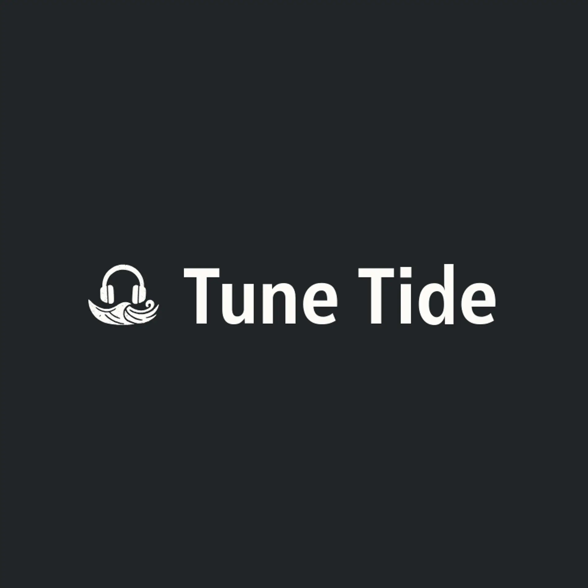 Tune Tide logo for headphones