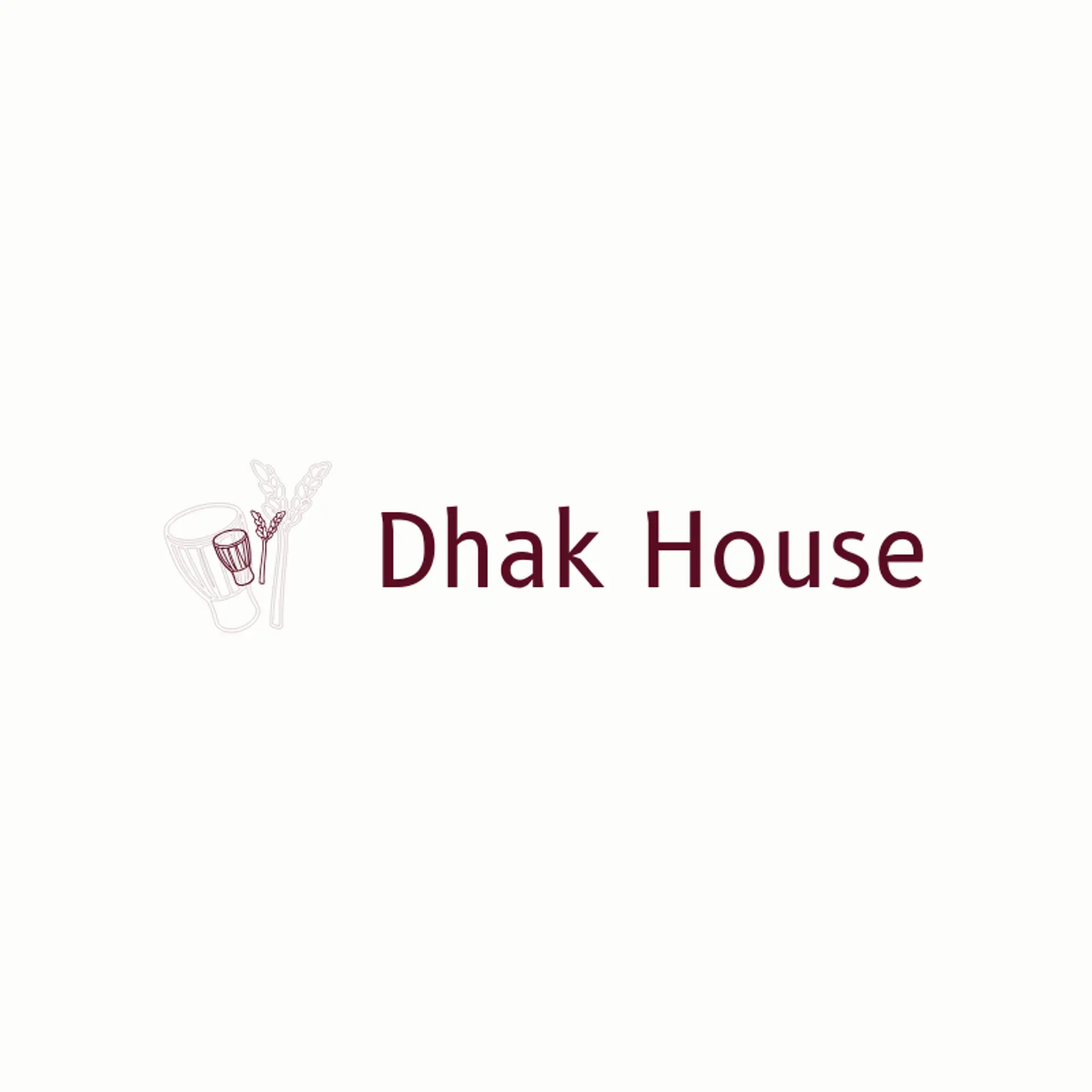 Dhak House logo for bengali