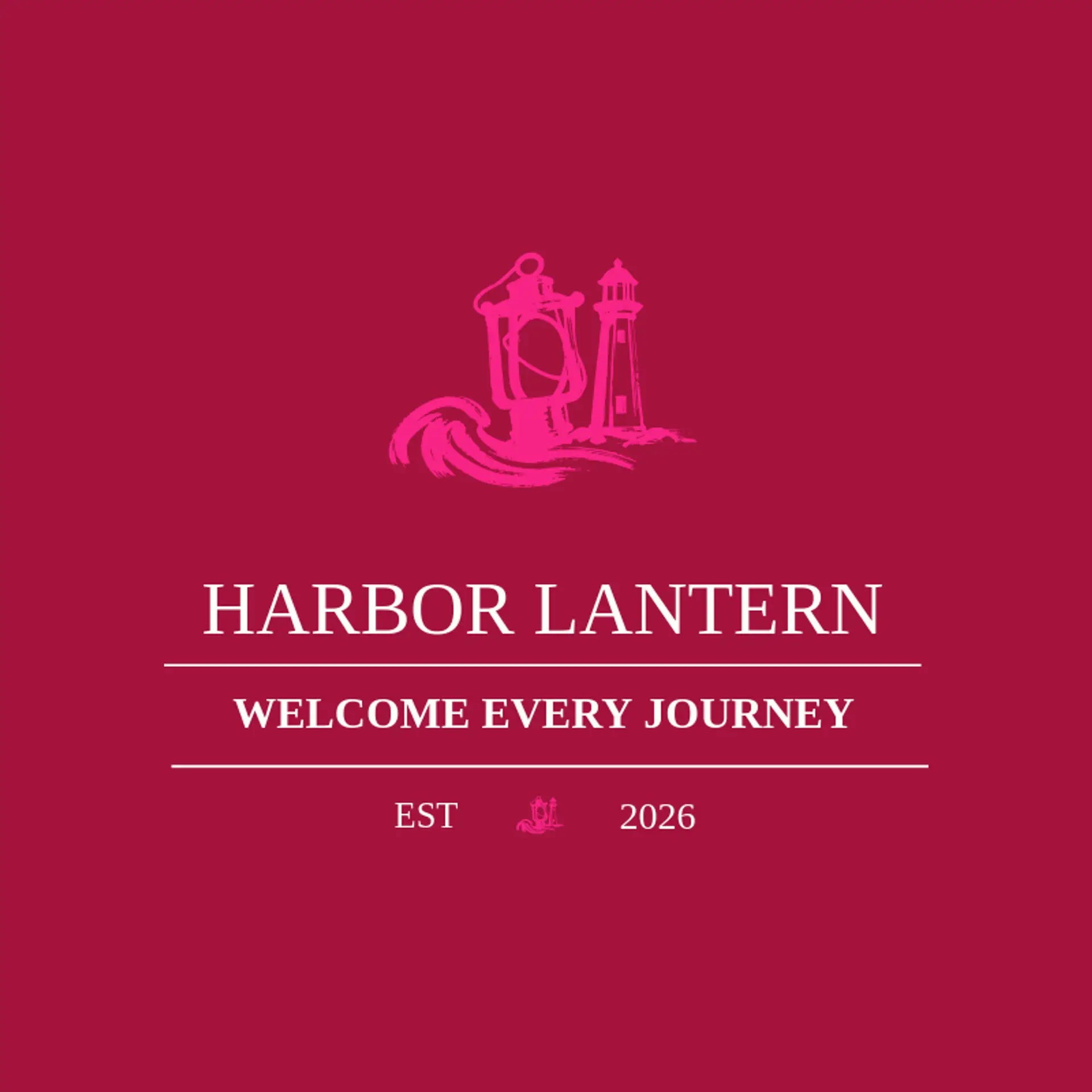Harbor Lantern logo for lighthouse