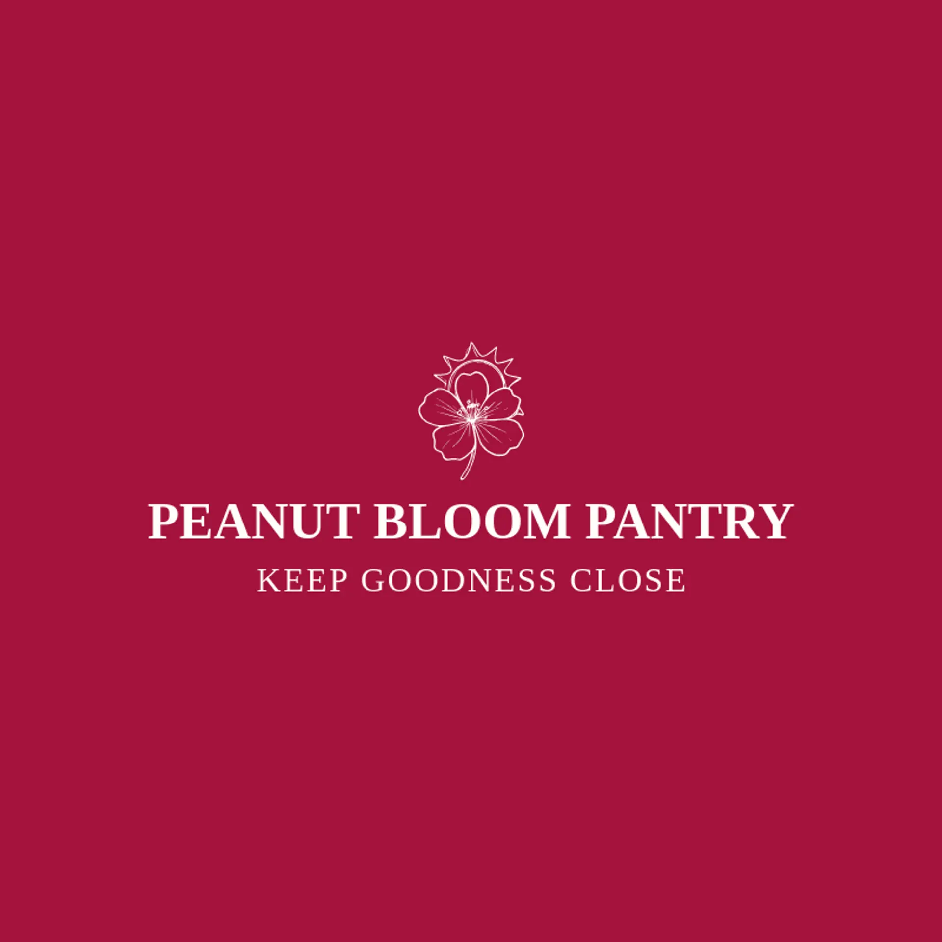 Peanut Bloom Pantry logo for peanut