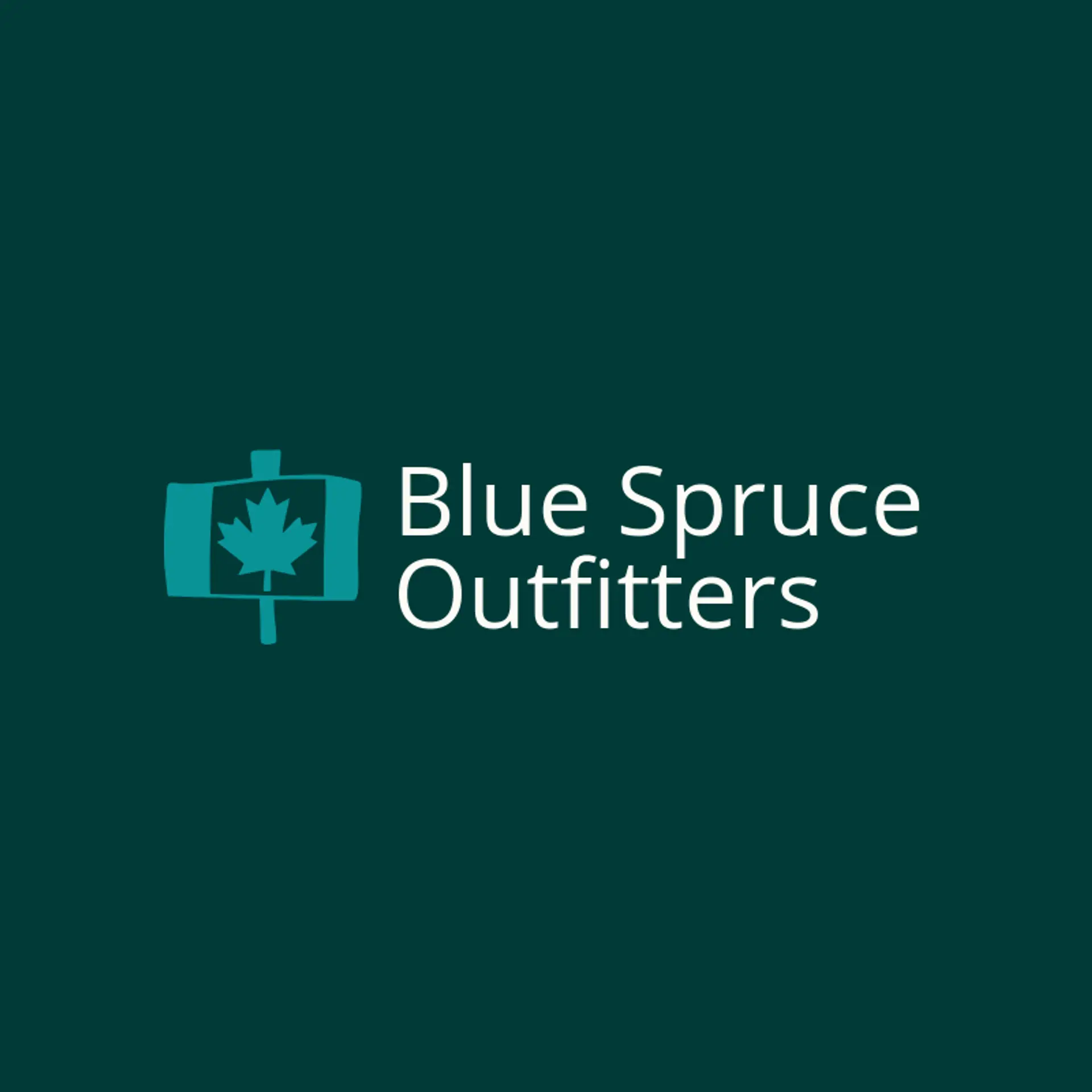 Blue Spruce Outfitters logo for canada
