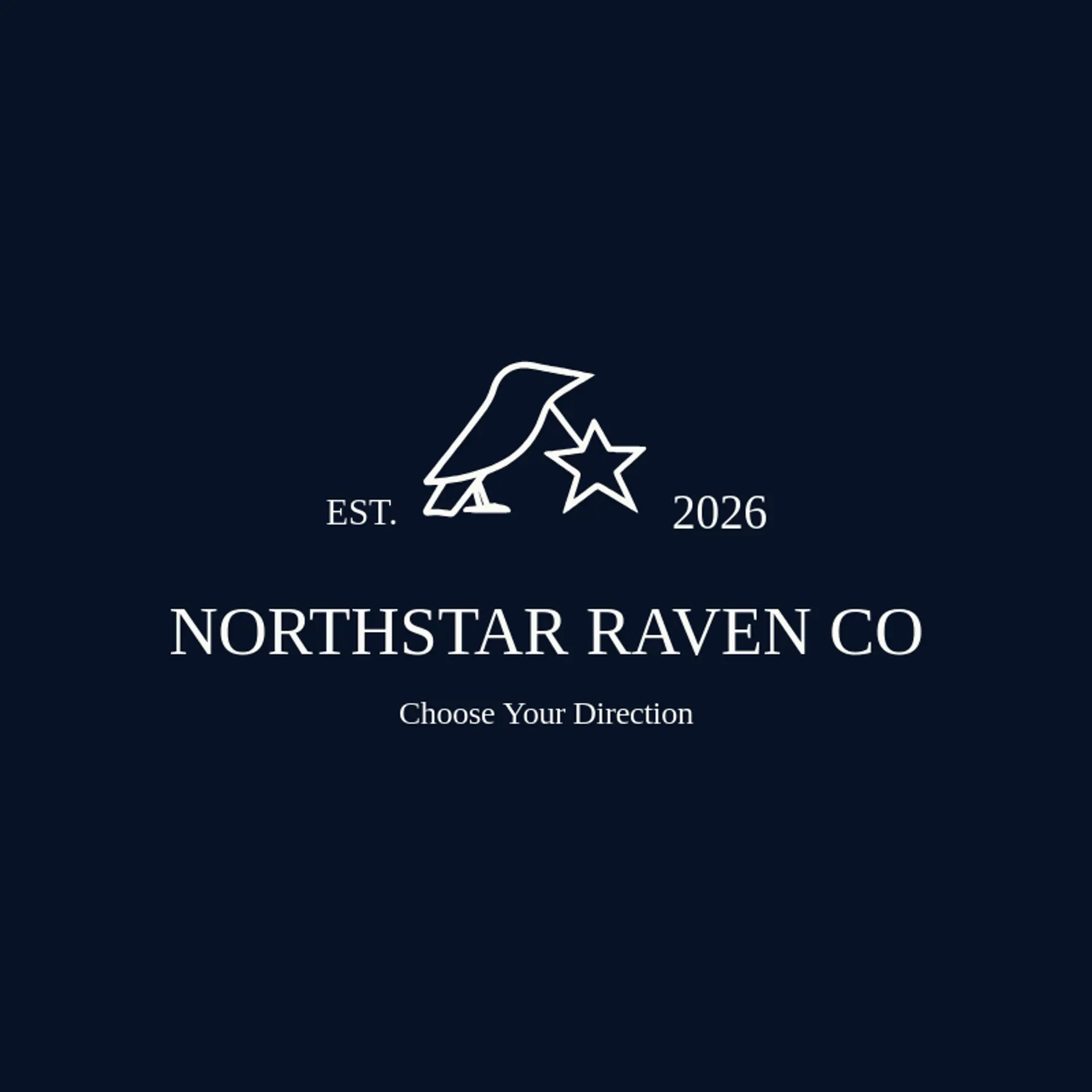 Northstar Raven Co logo for raven