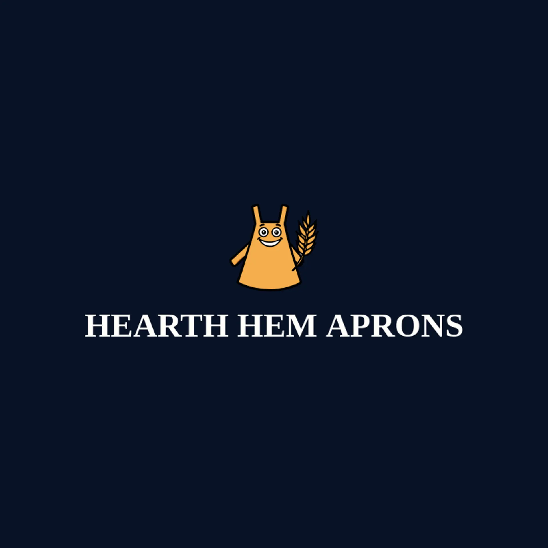Hearth Hem Aprons logo for apron
