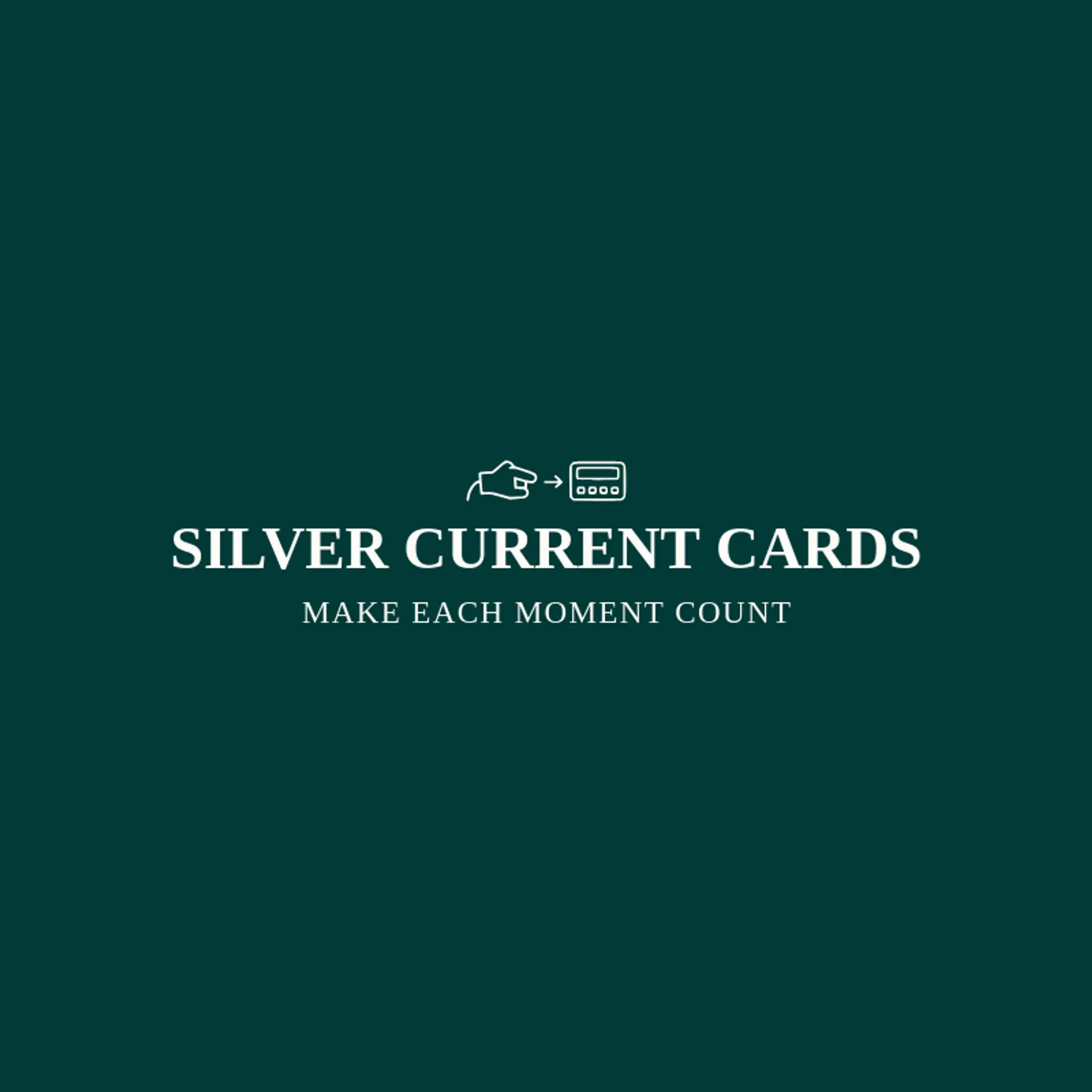 Silver Current Cards logo for credit card