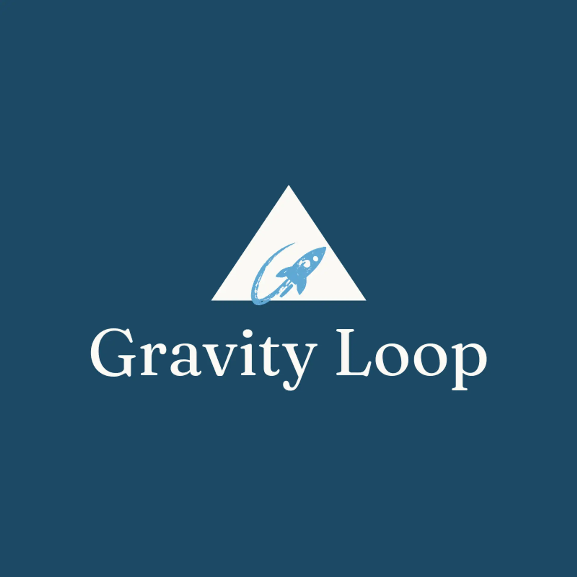 Gravity Loop logo for rocket
