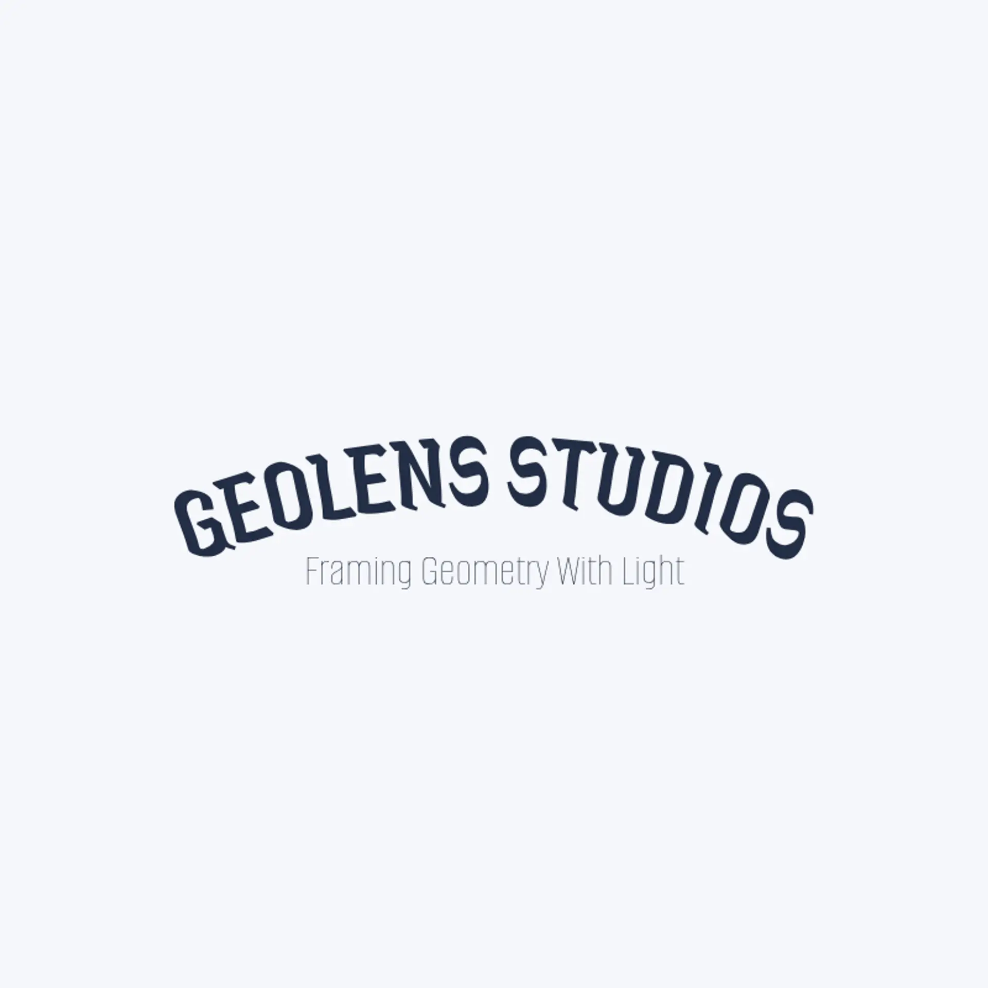 GeoFrame Studio logo for geometric photography