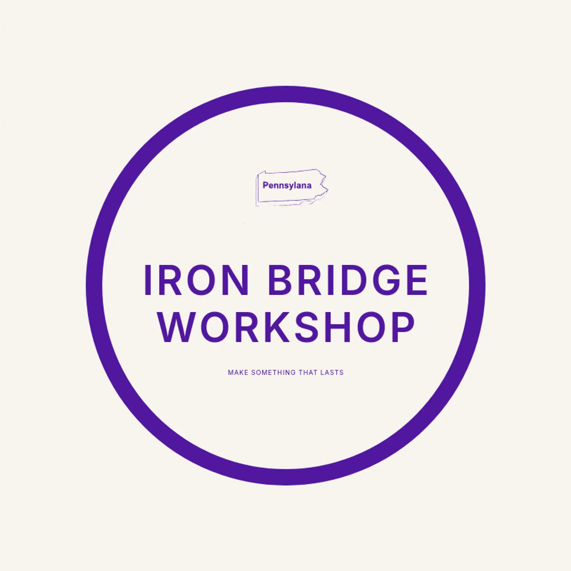 Iron Bridge Workshop logo for pennsylvania