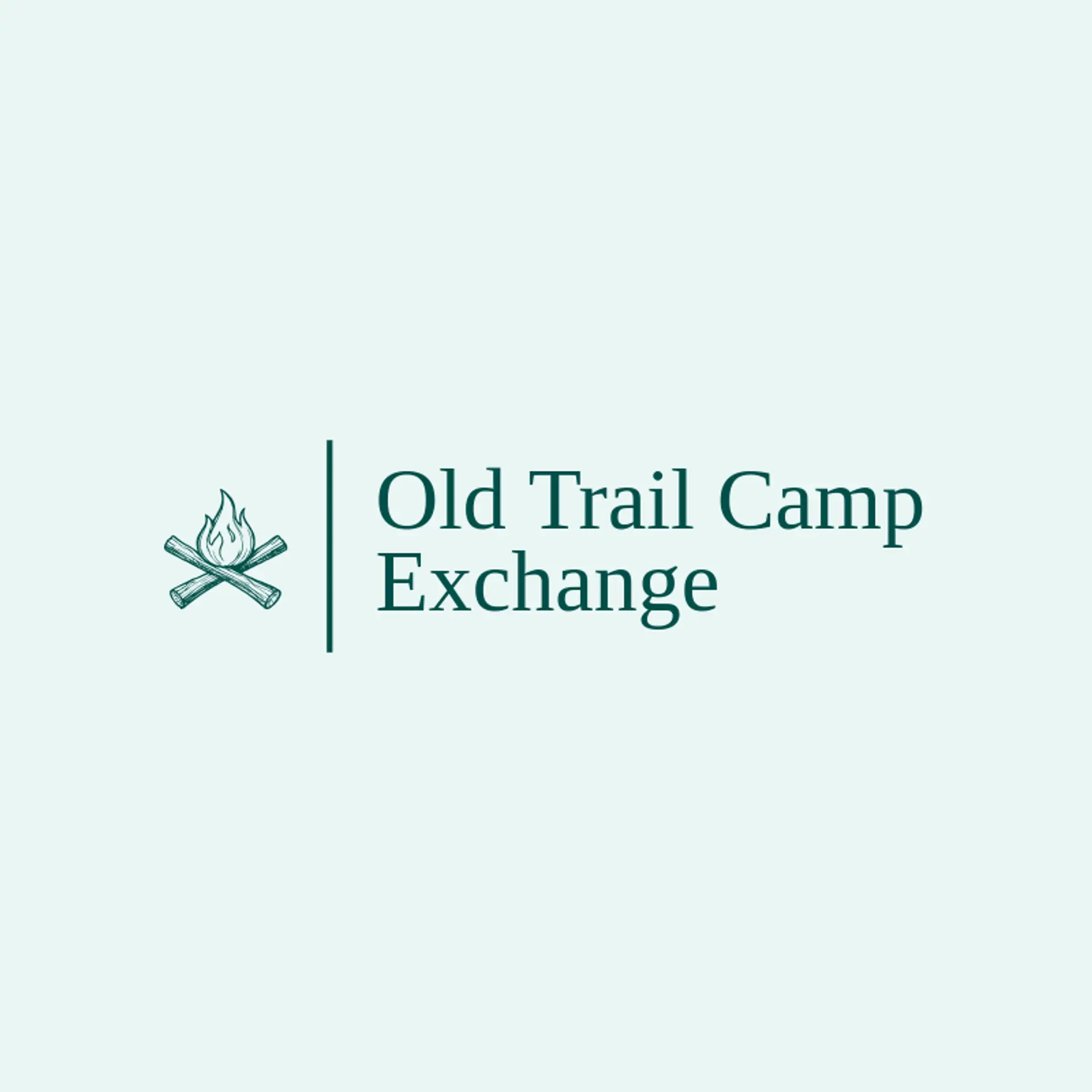 Old Trail Camp Exchange logo for campfire