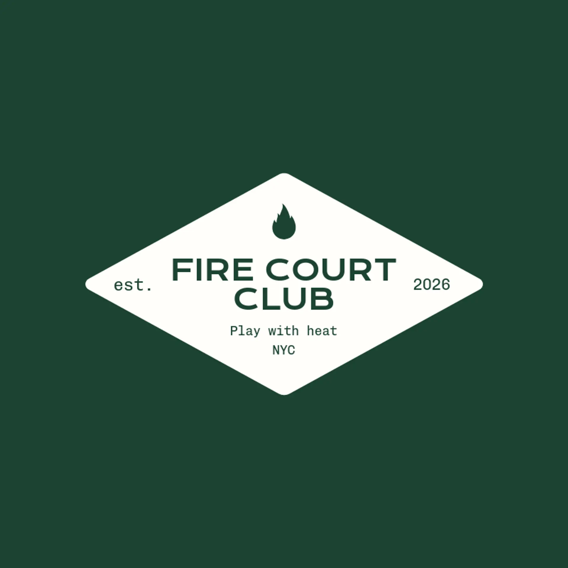Fire Court Club logo for court