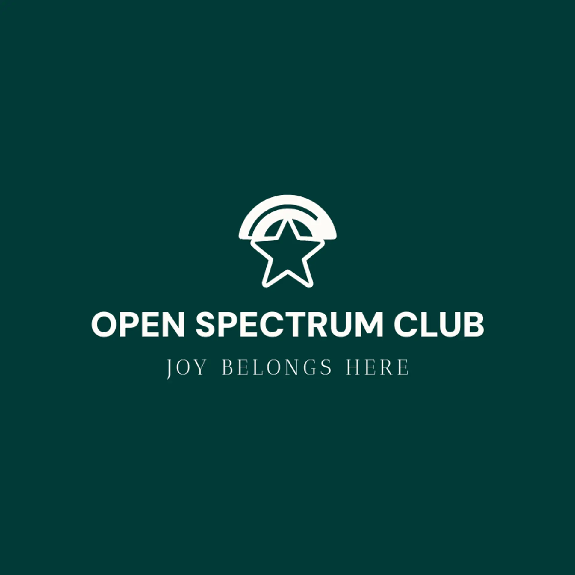 Open Spectrum Club logo for pride