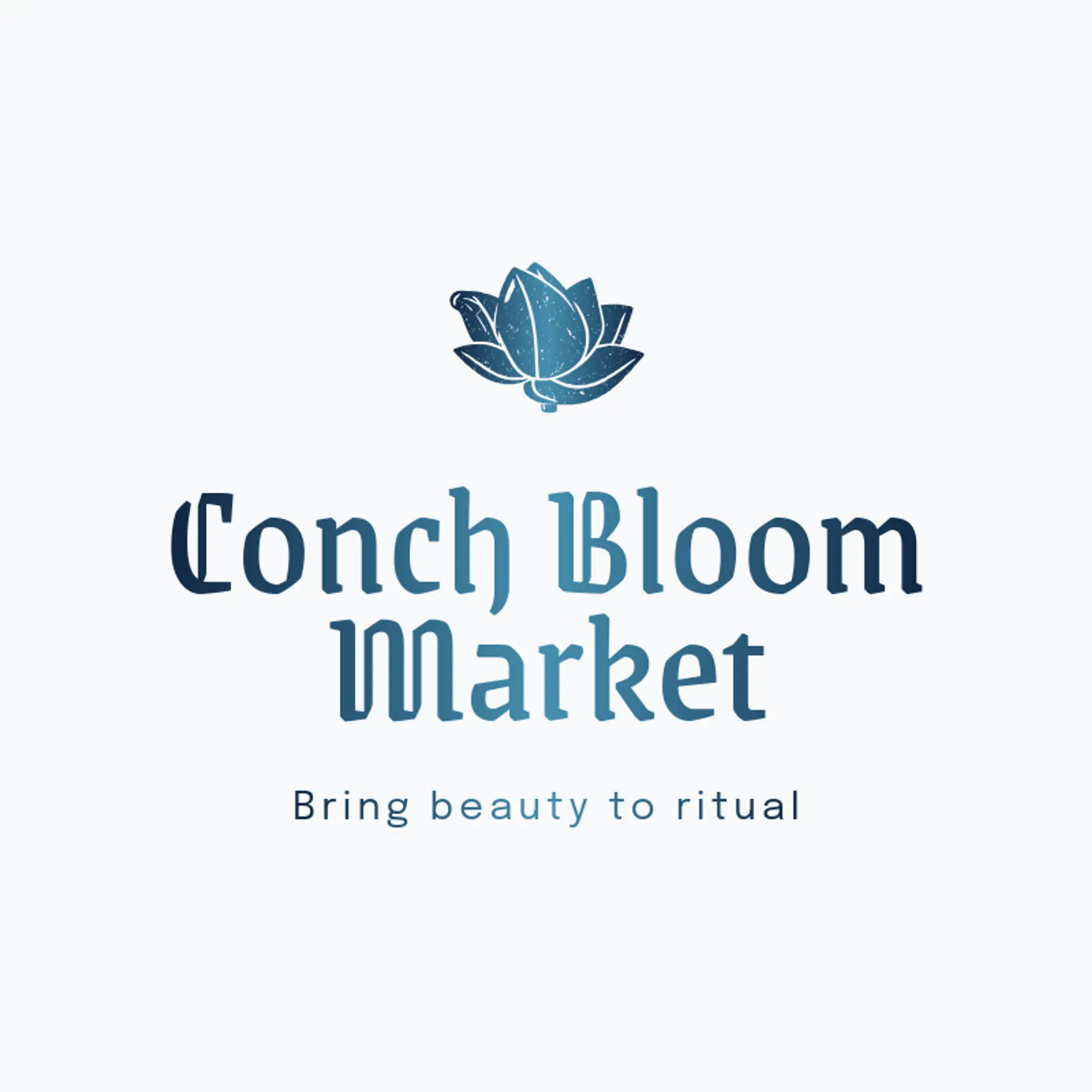 Conch Bloom Market logo for hindu