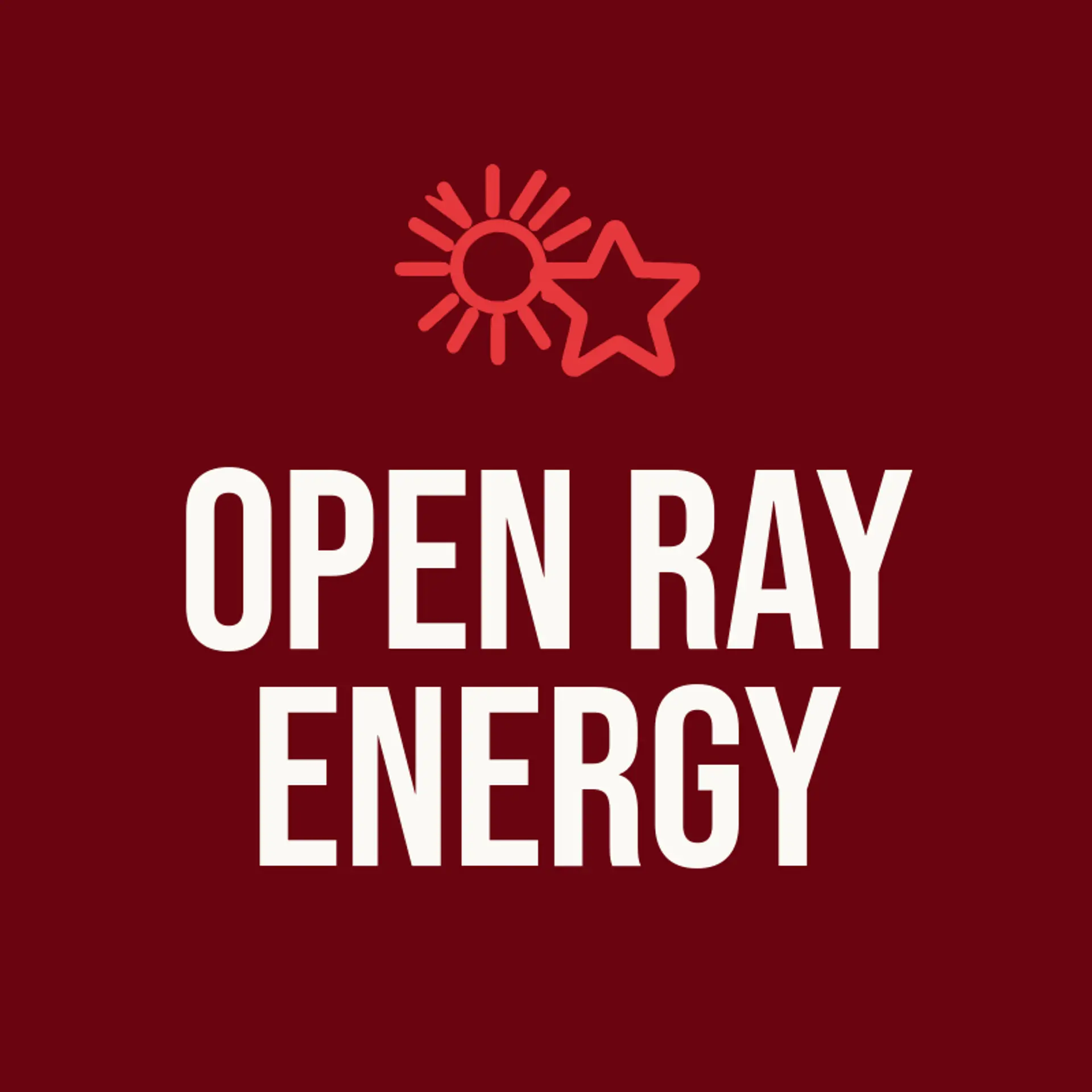 Open Ray Energy logo for solar