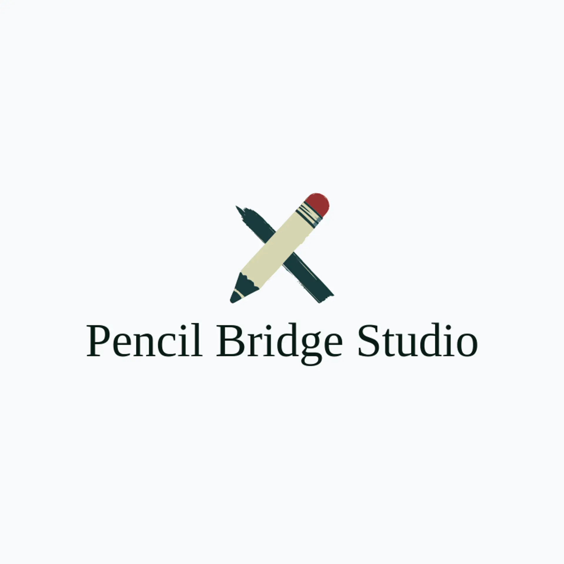 Pencil Bridge Studio logo for tutoring