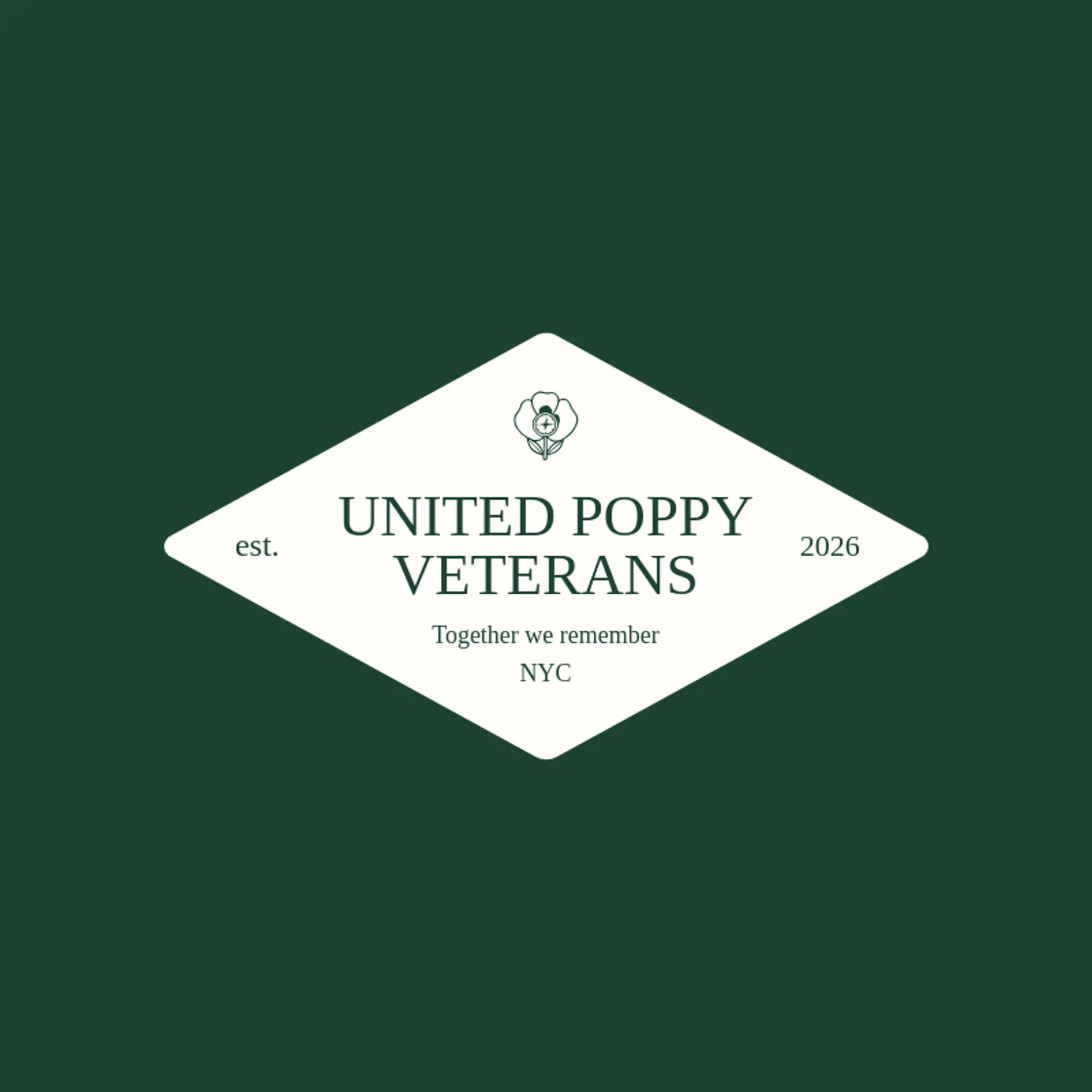 United Poppy Veterans logo for veteran