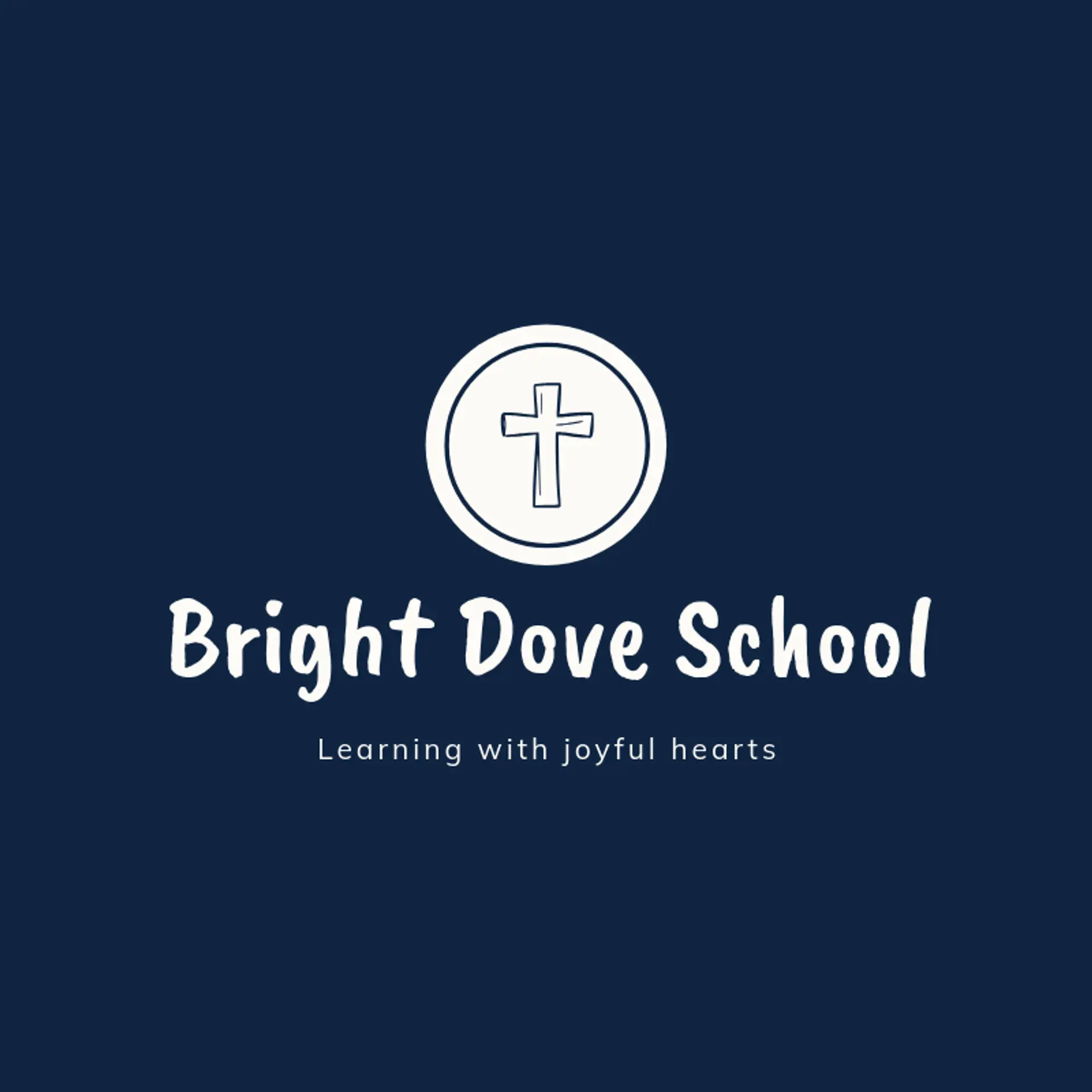 Bright Dove School logo for catholic