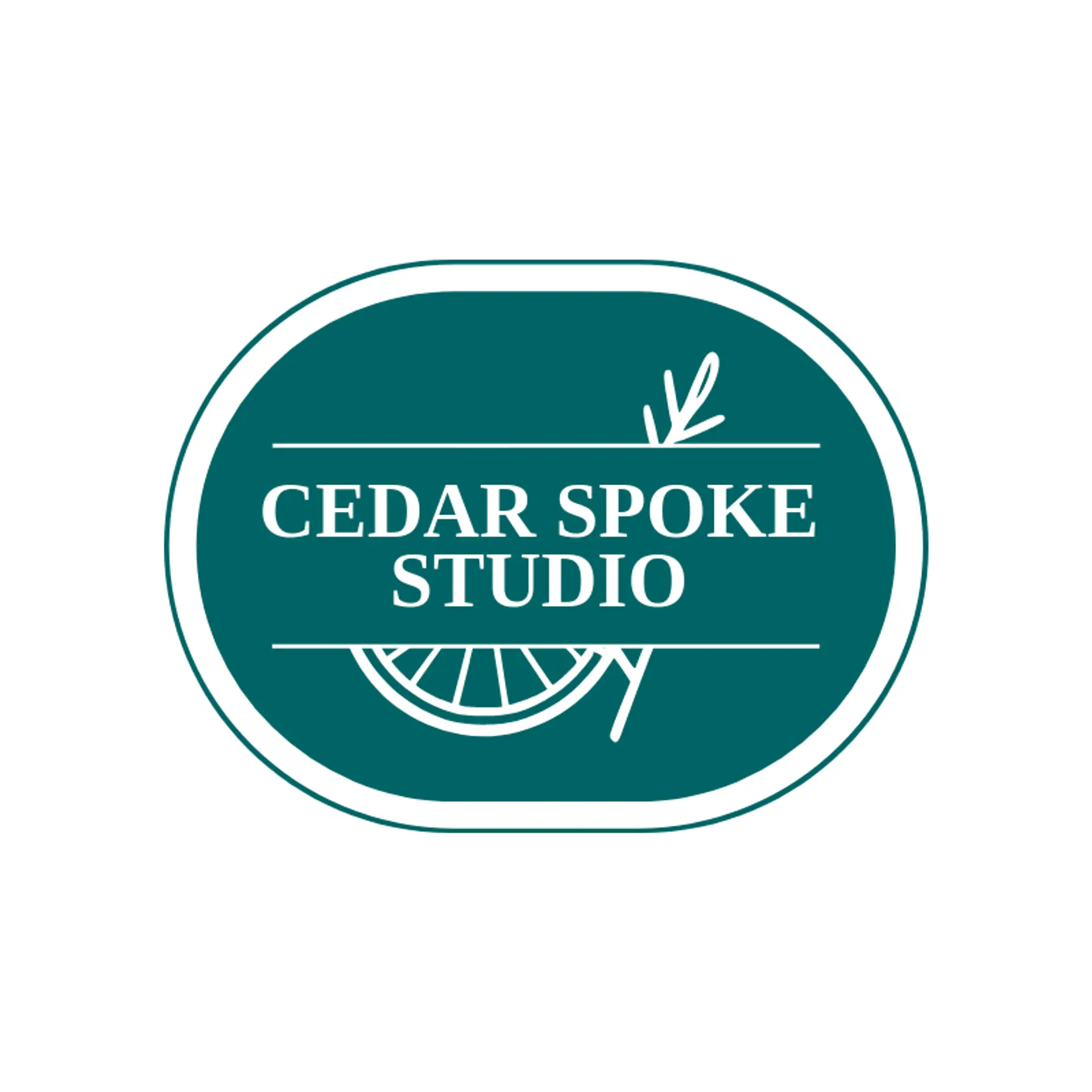 Cedar Spoke Studio logo for cycling