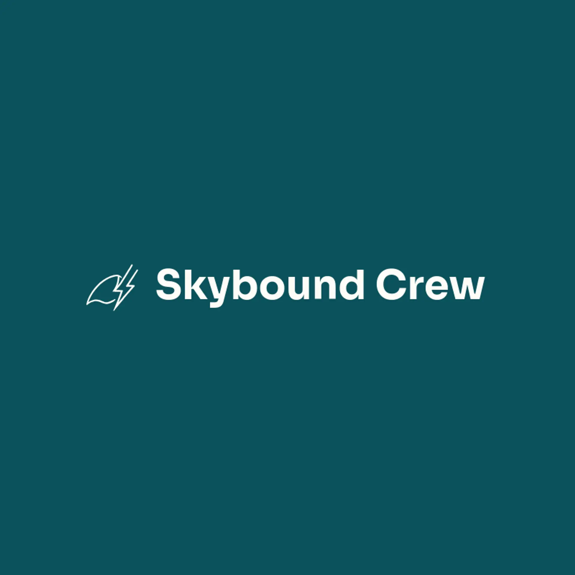 Skybound Crew logo for superhero