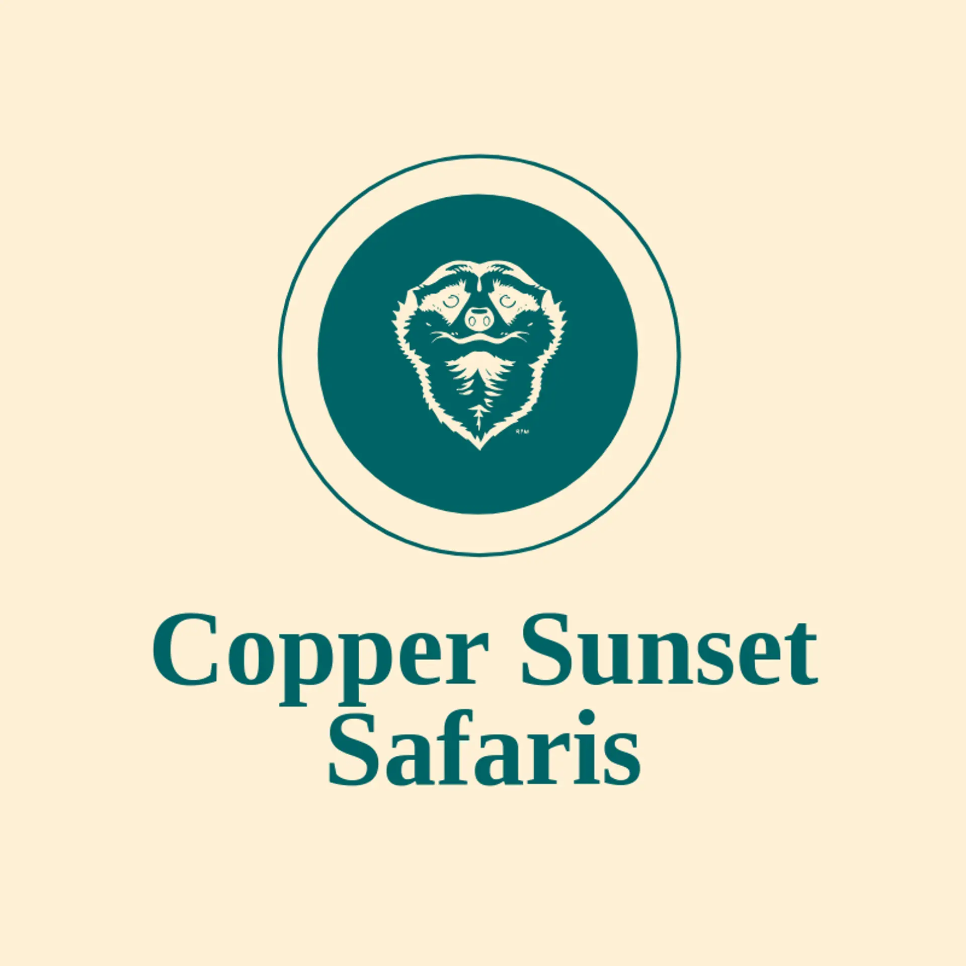 Copper Sunset Safaris logo for safari