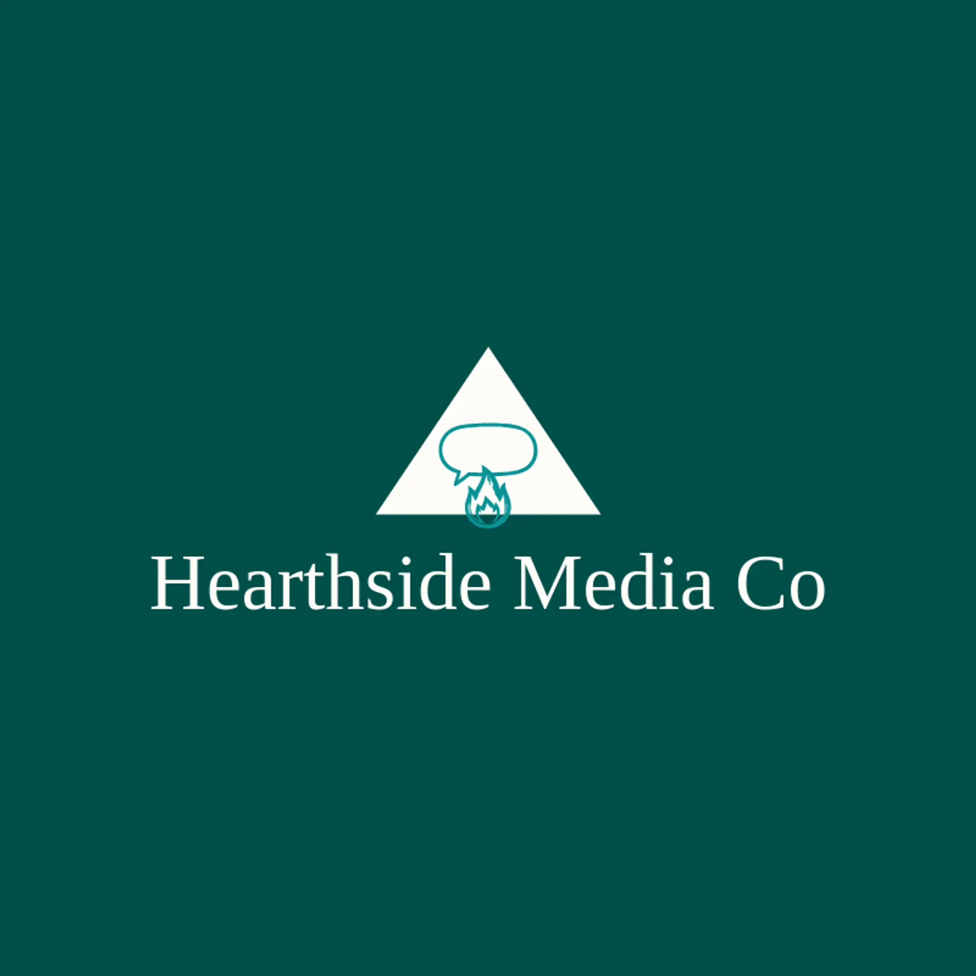 Hearthside Media Co logo for media company