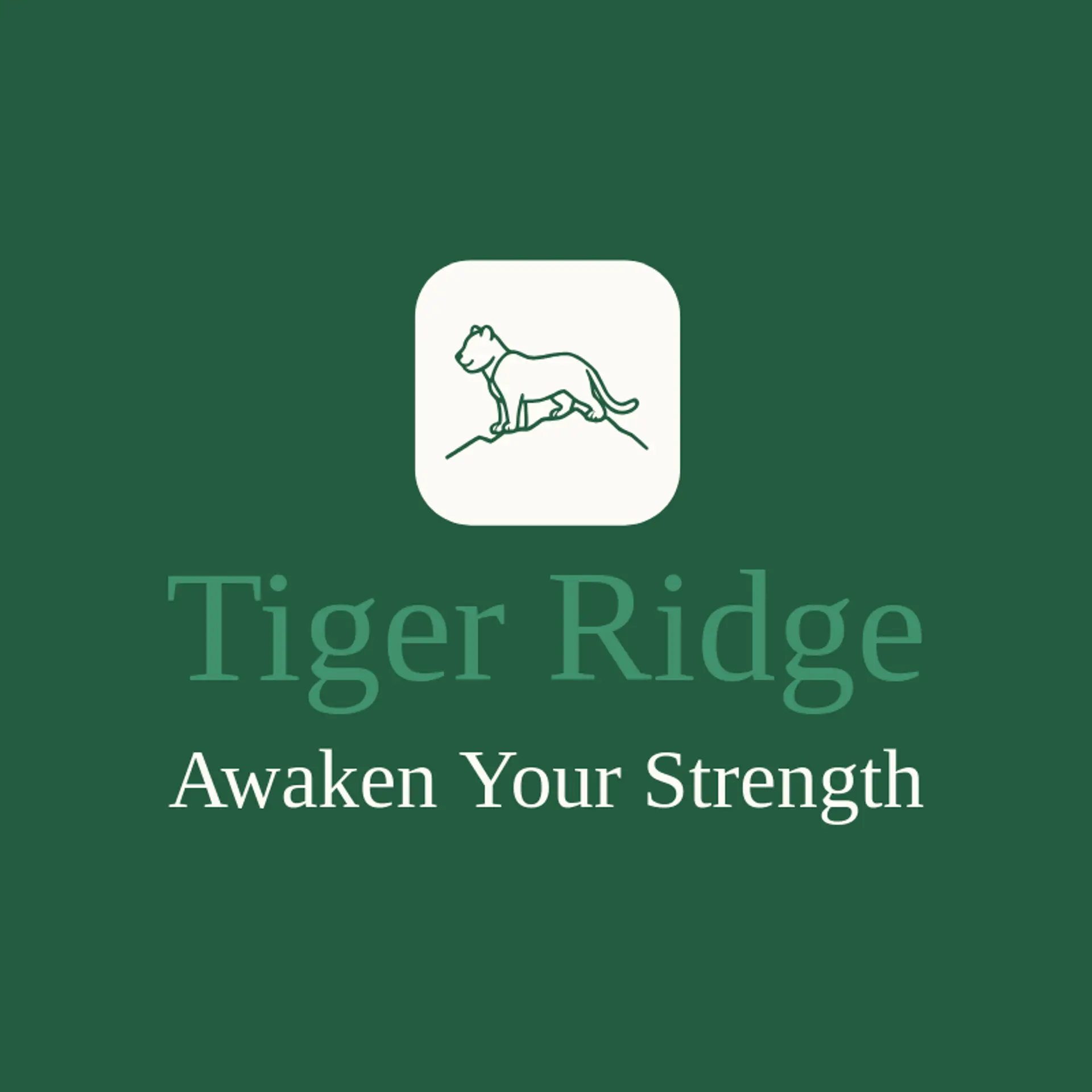 Tiger Ridge logo for karate