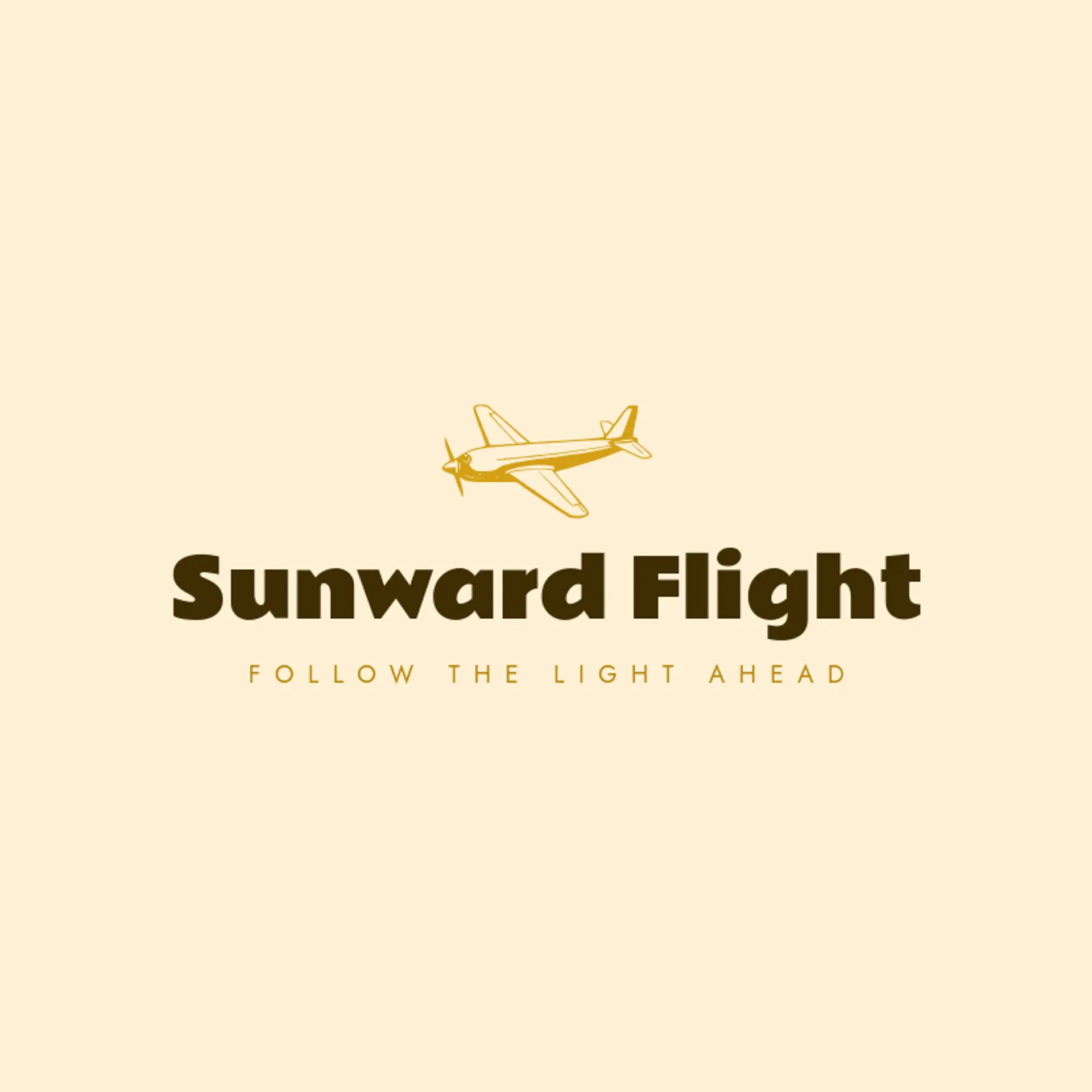 Sunward Flight logo for aero