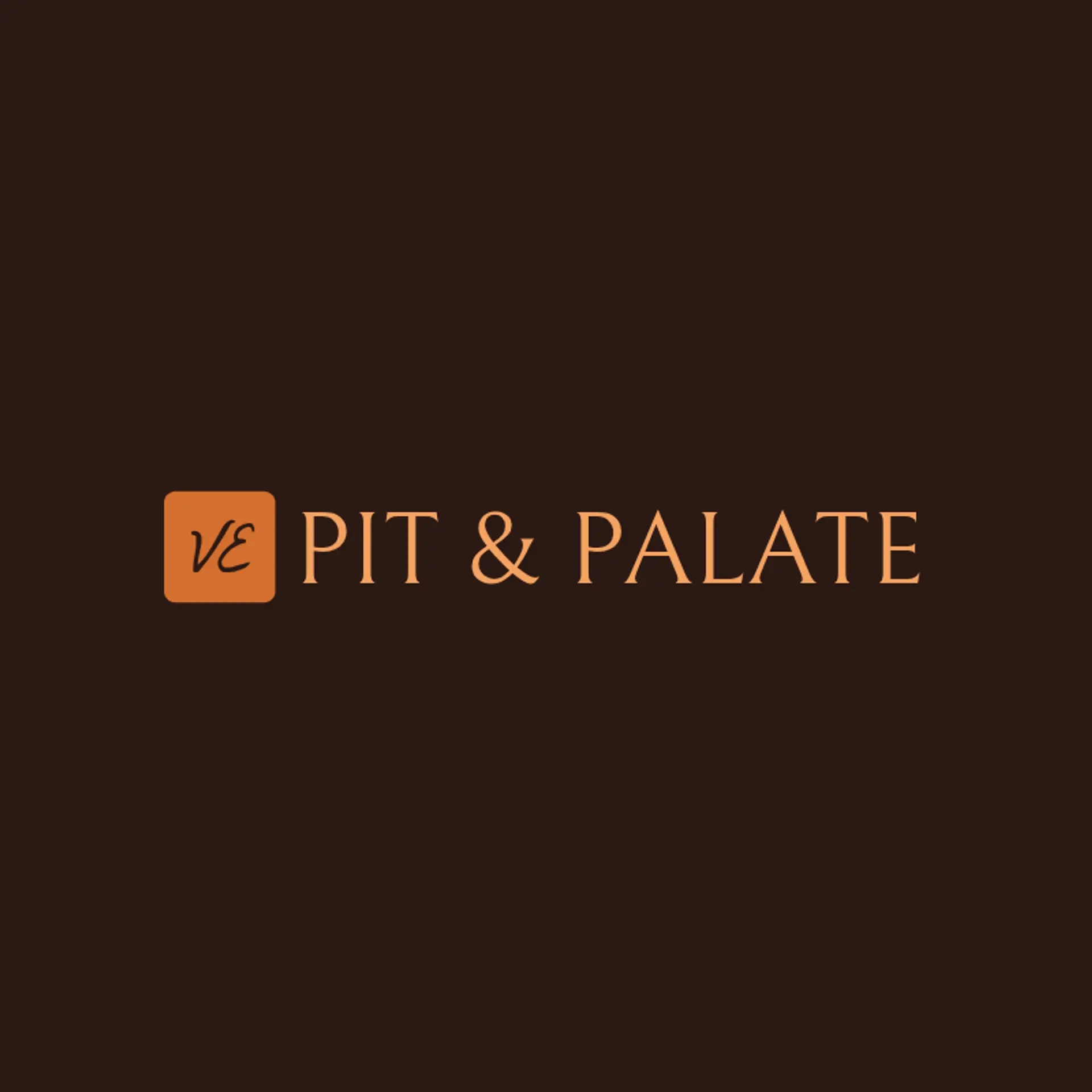 Pit & Palate logo for bbq restaurant