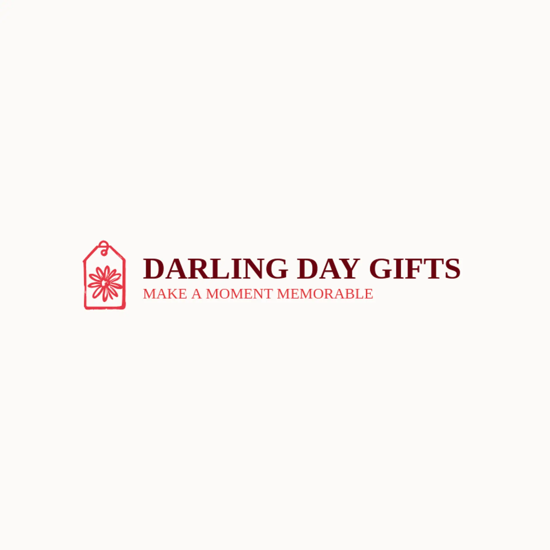 Darling Day Gifts logo for gift