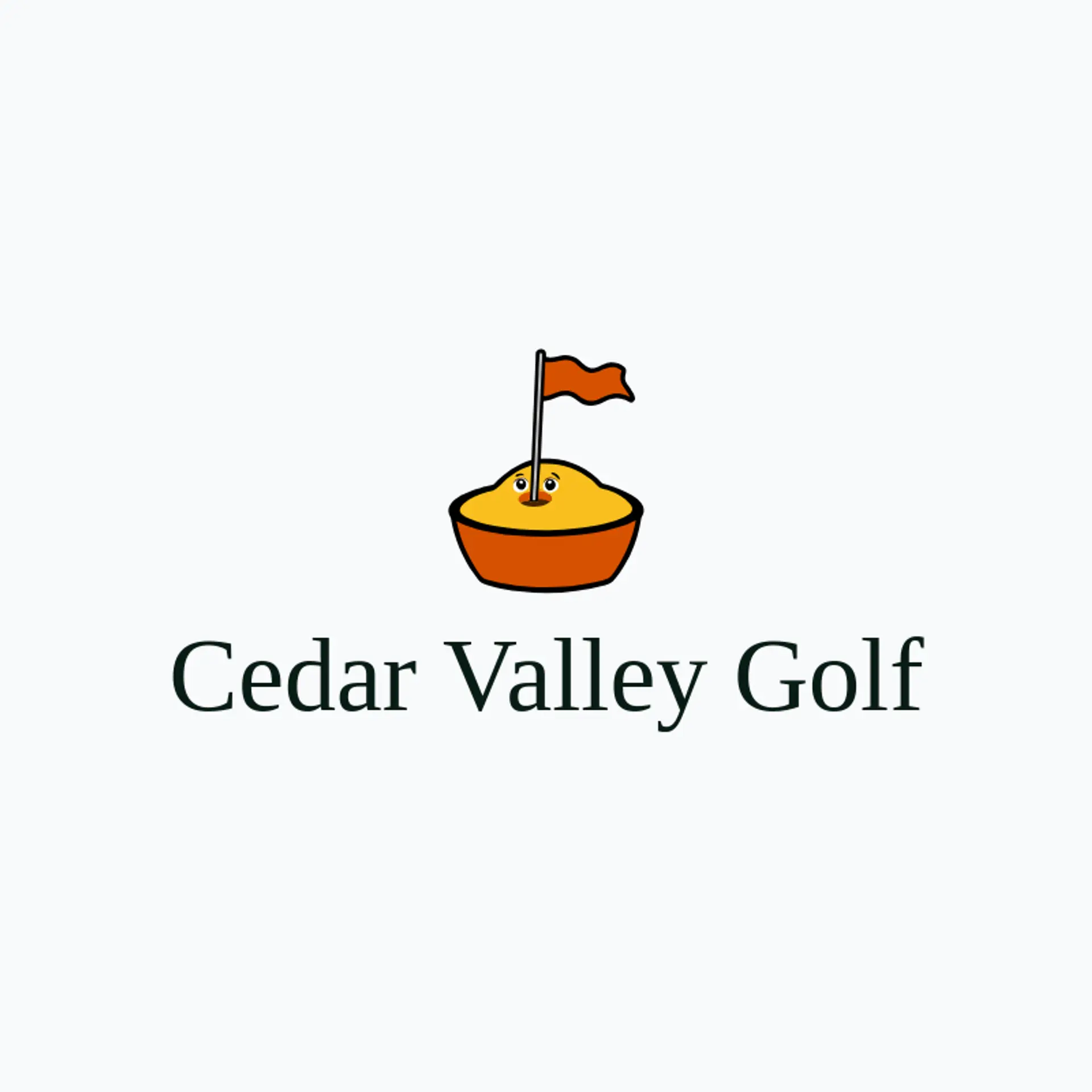 Cedar Valley Golf logo for golf course