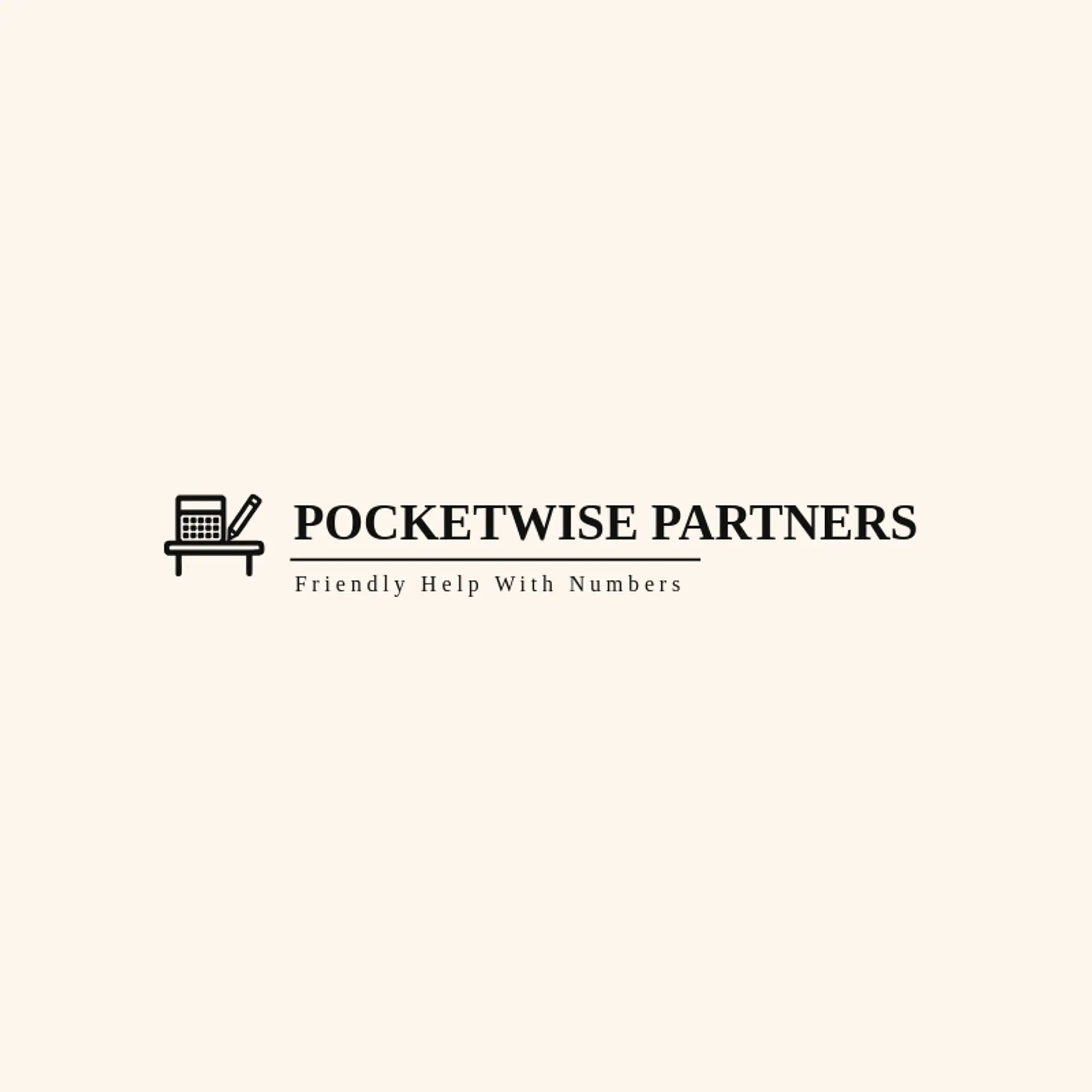 Pocketwise Partners logo for bookkeeping