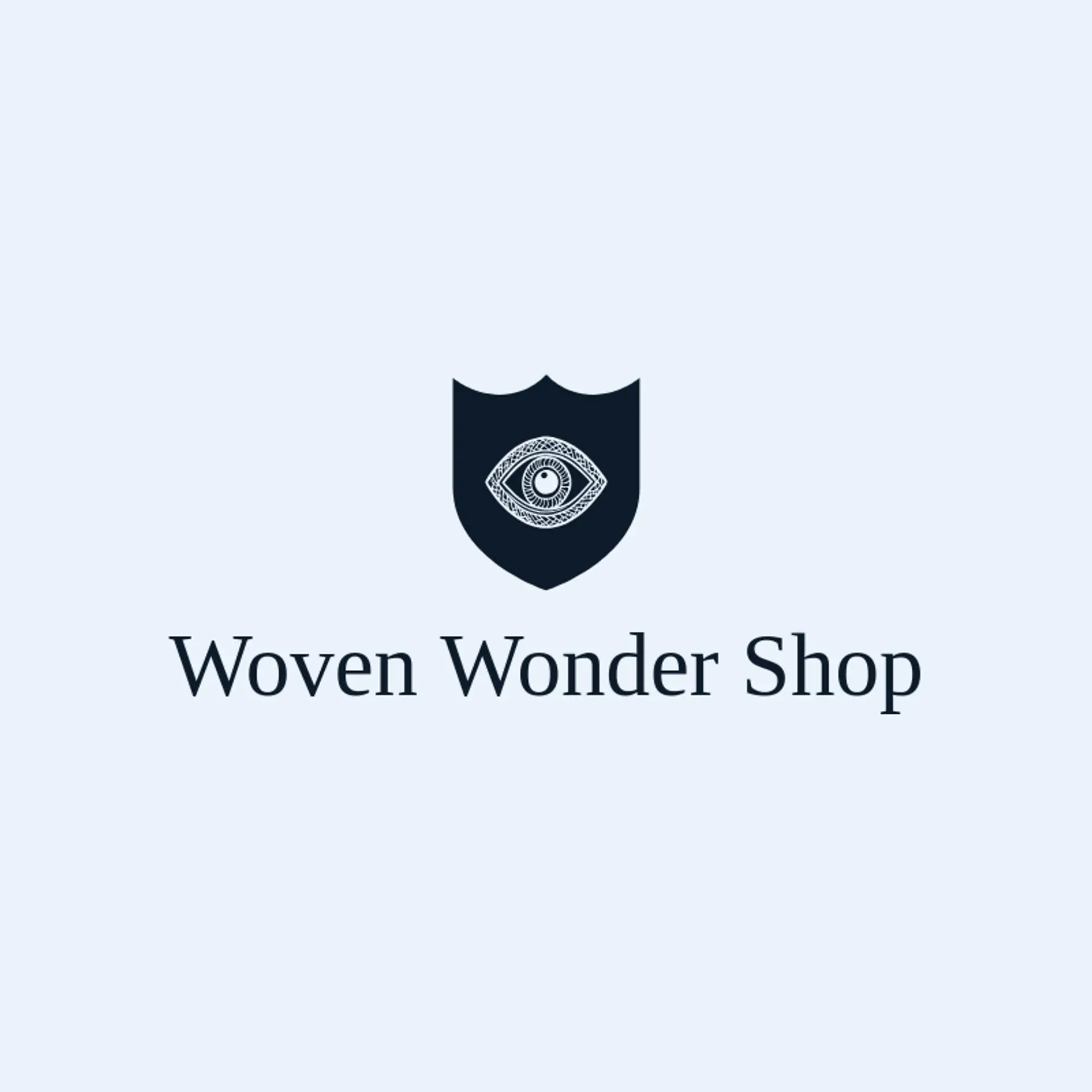 Woven Wonder Shop logo for evil eye
