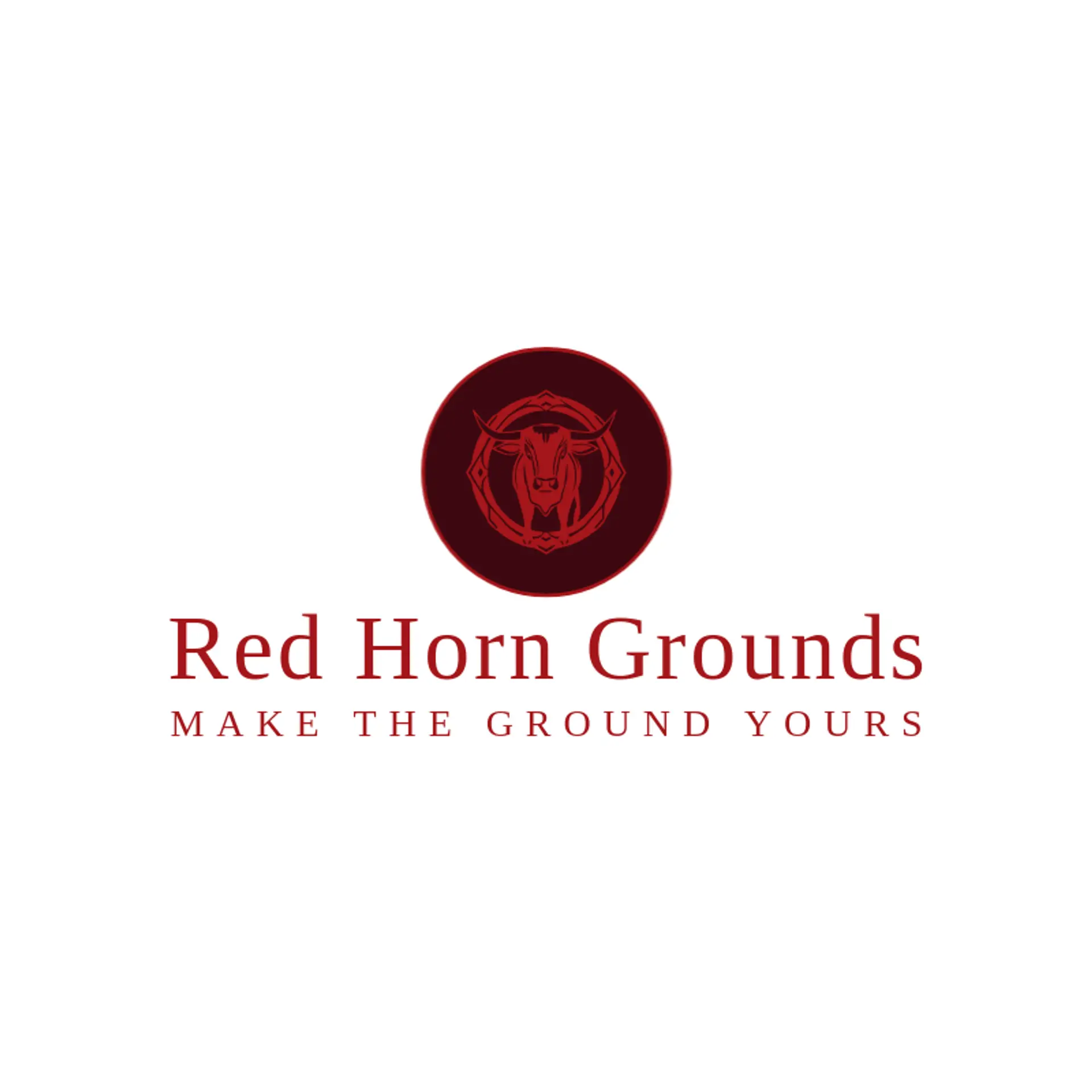 Red Horn Grounds logo for toro