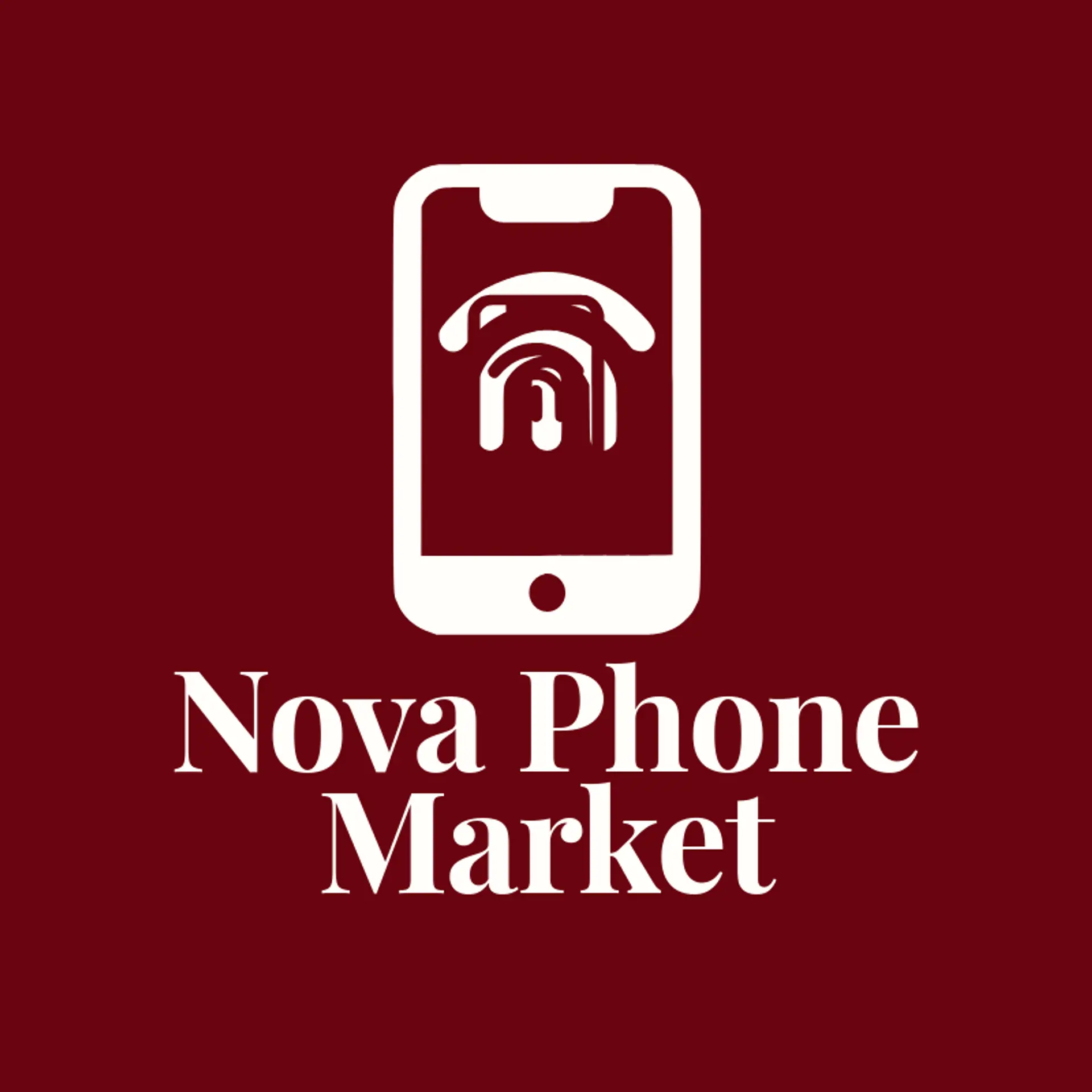 Nova Phone Market logo for cell phone