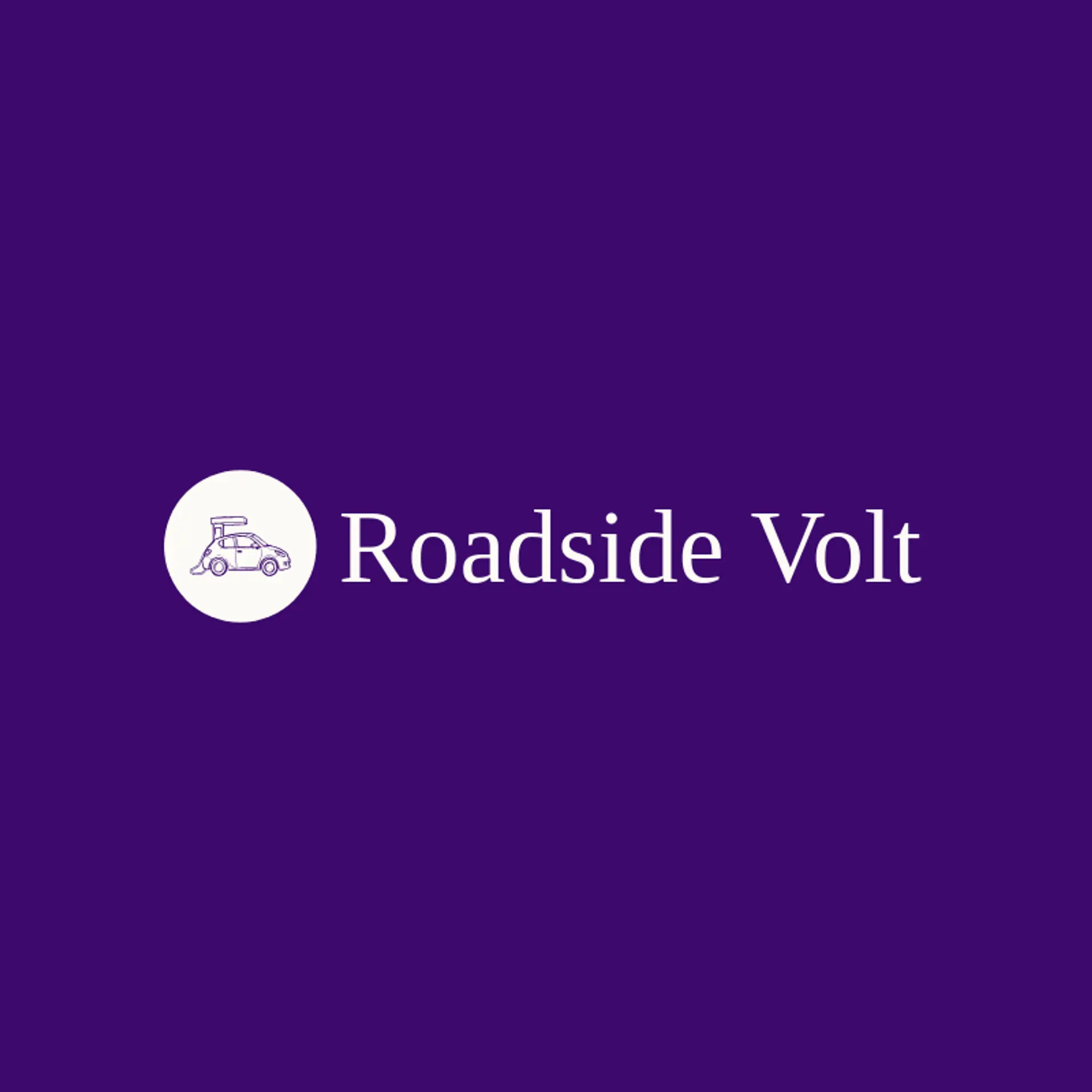 Roadside Volt logo for charger