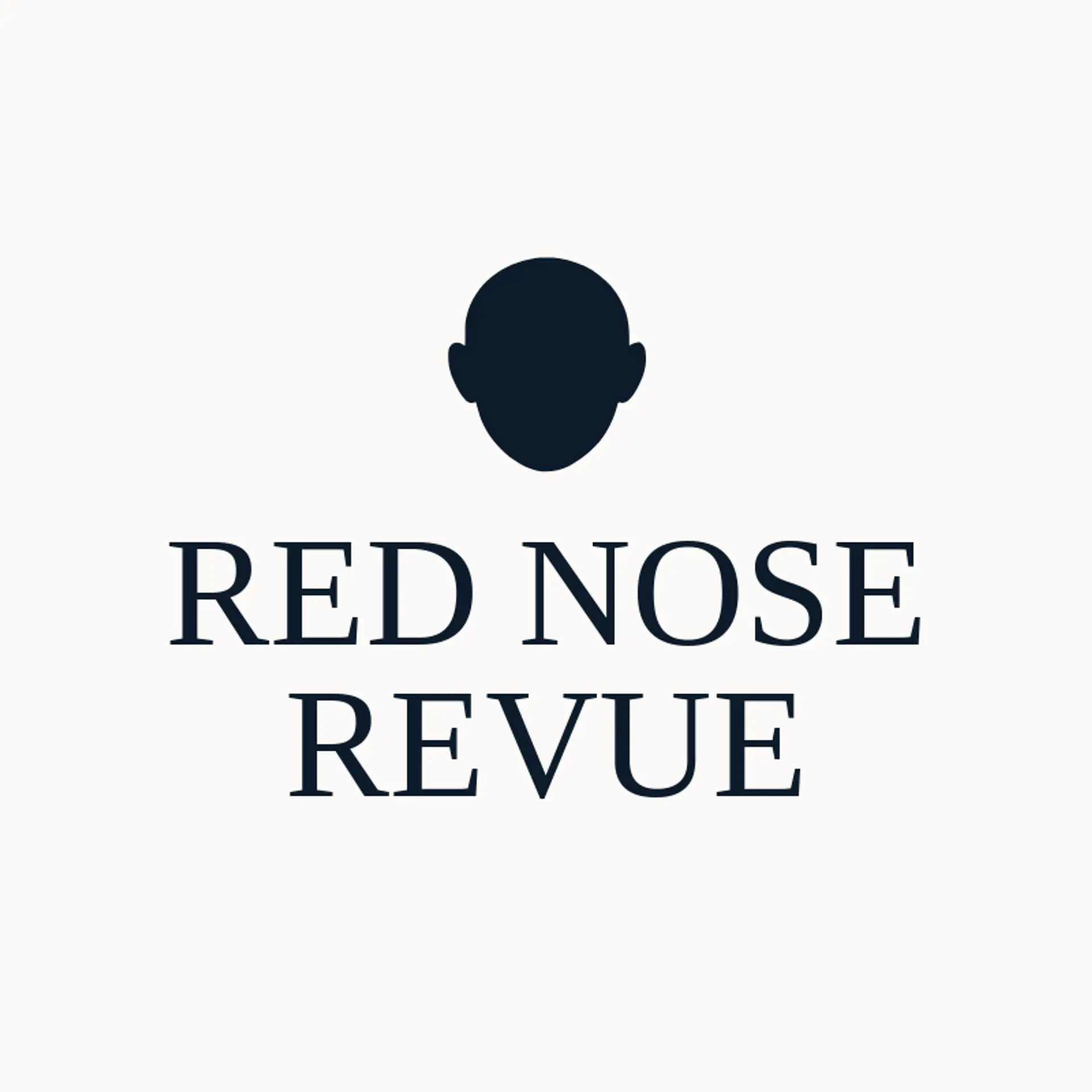Red Nose Revue logo for clown