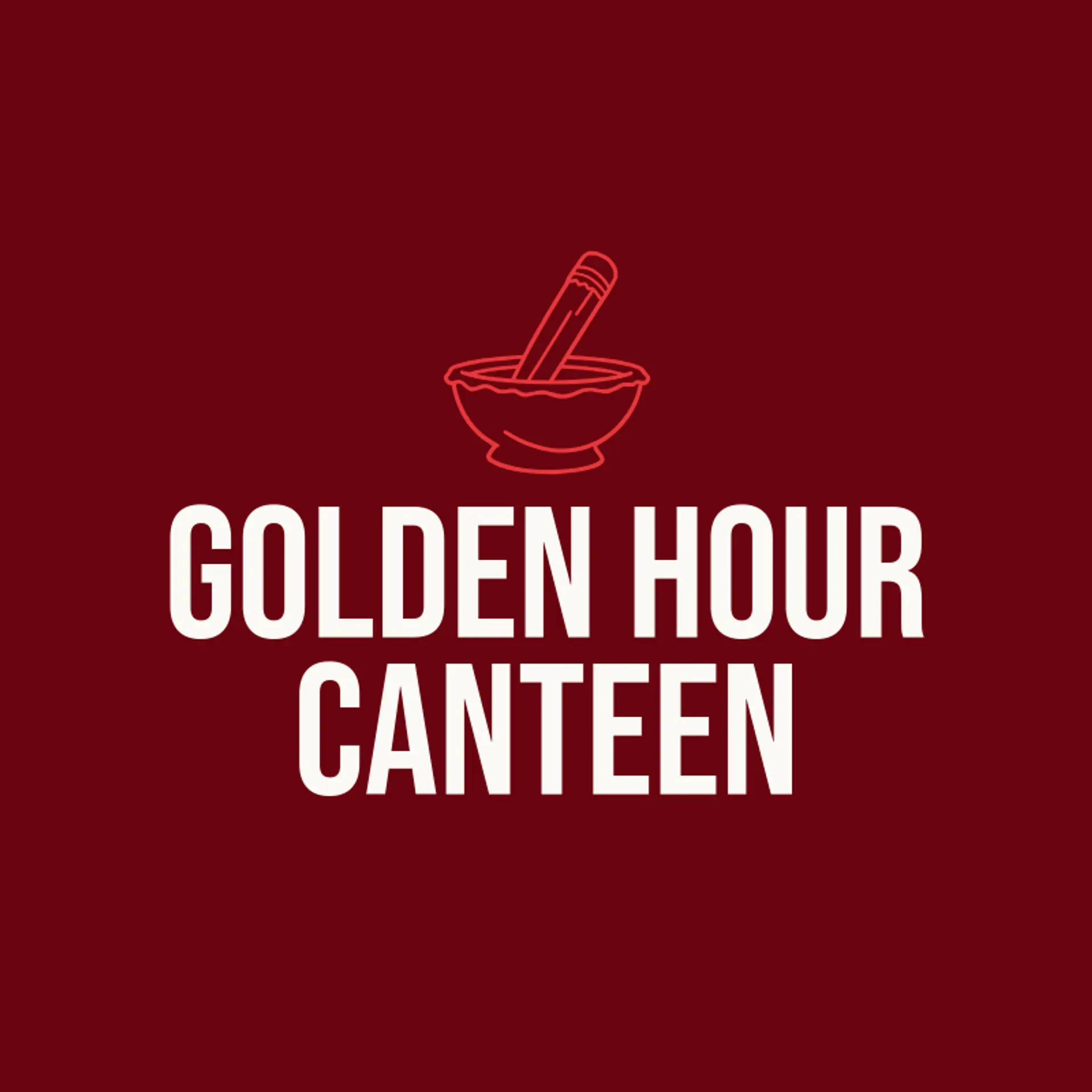 Golden Hour Canteen logo for canteen