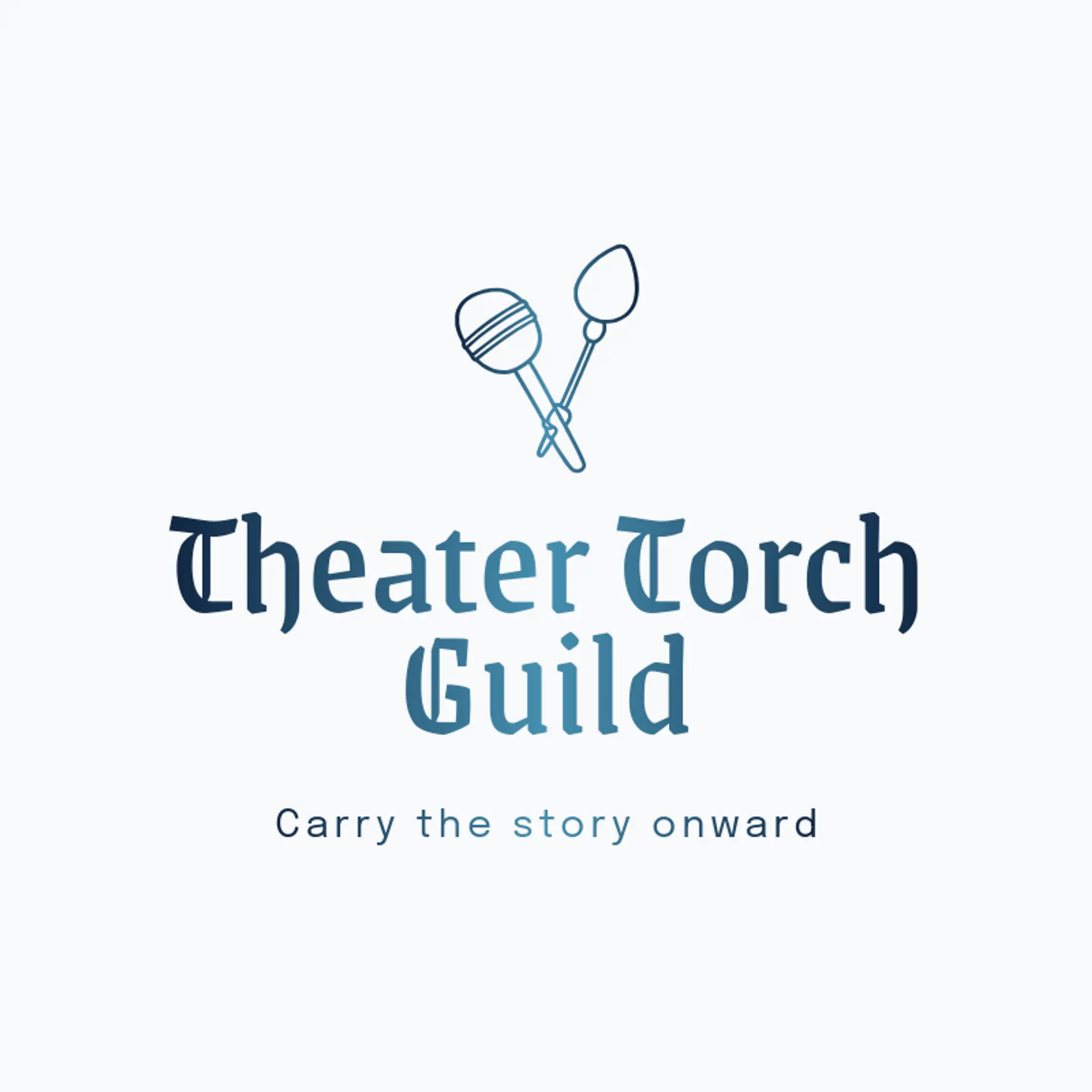 Theater Torch Guild logo for theater