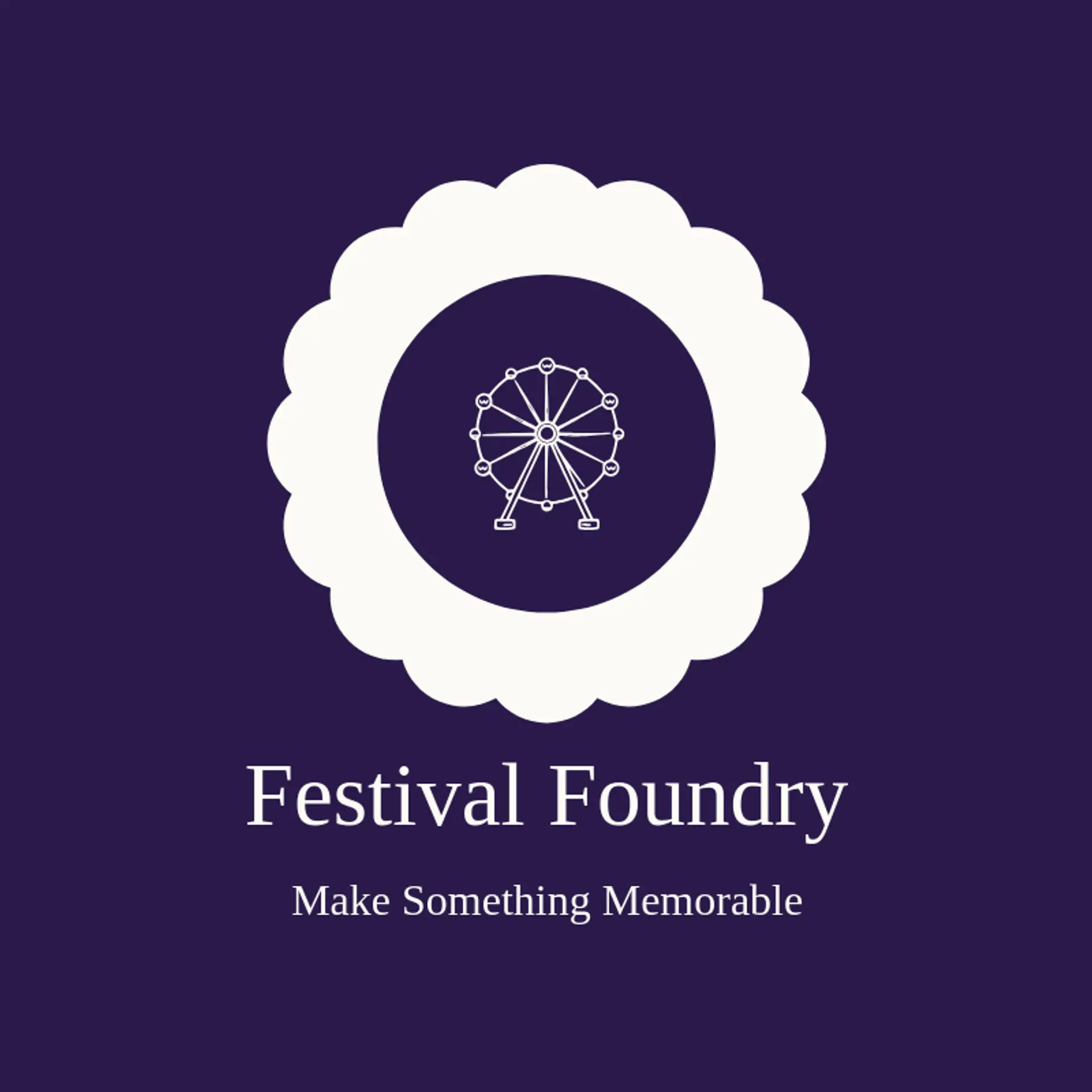 Festival Foundry logo for carnival
